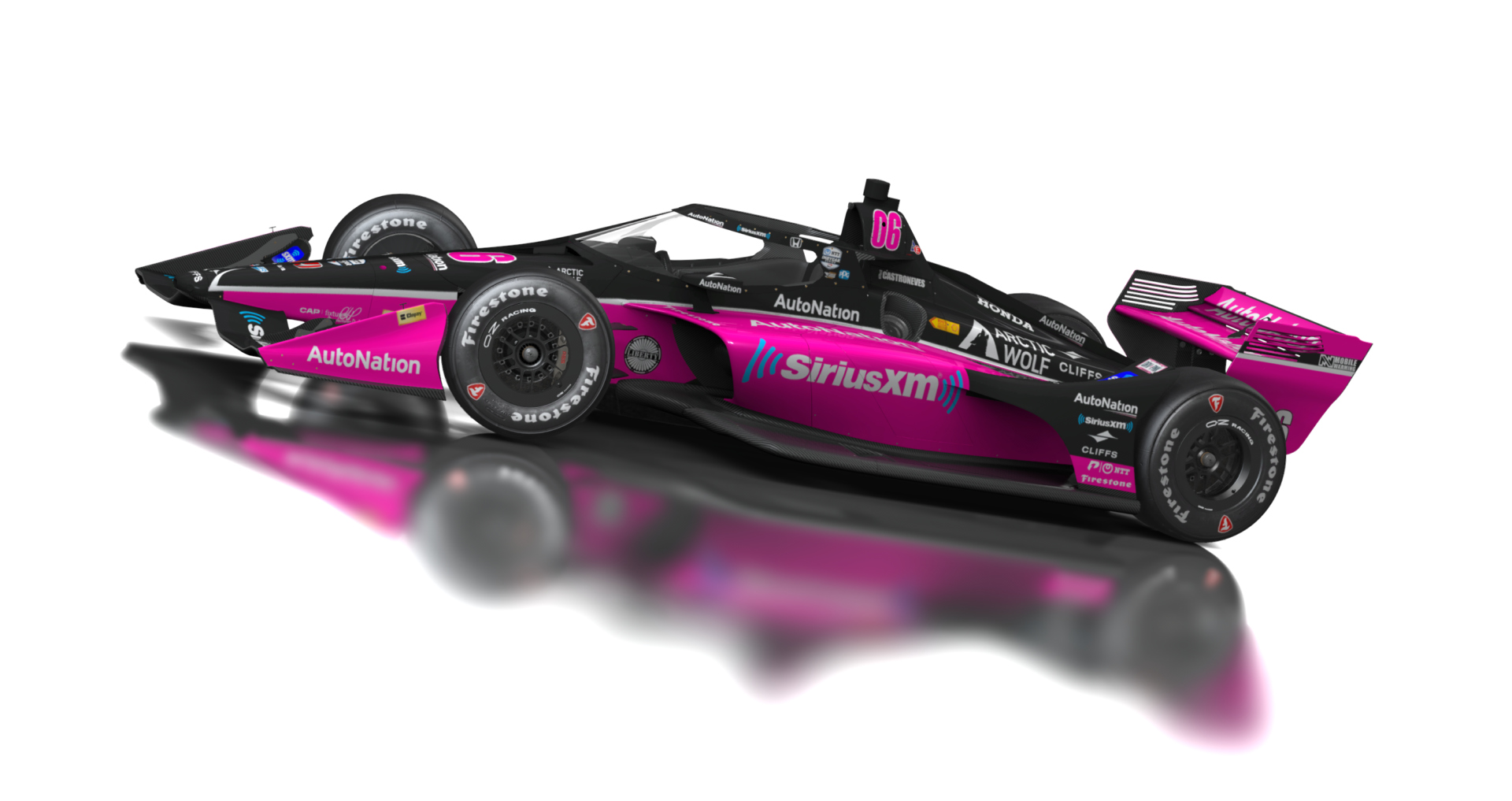 Formula Americas 2020, skin 06 Helio Castroneves - Sirius XM