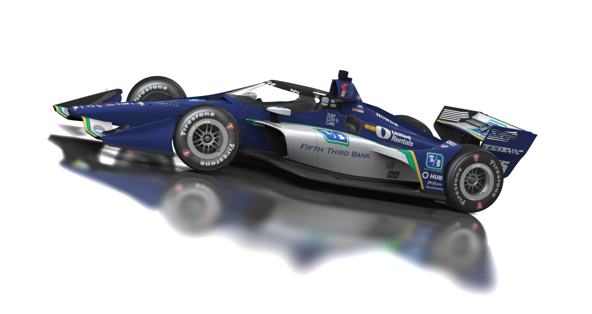 Formula Americas 2020, skin 15 Graham Rahal - Fifth Third Bank