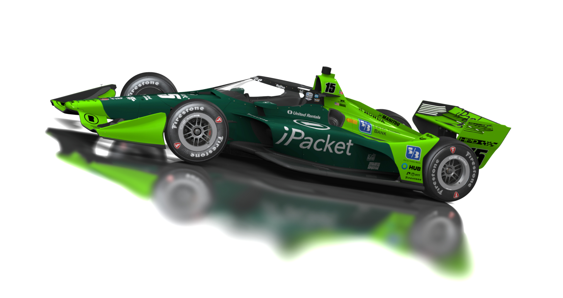 Formula Americas 2020, skin 15 Graham Rahal - iPacket