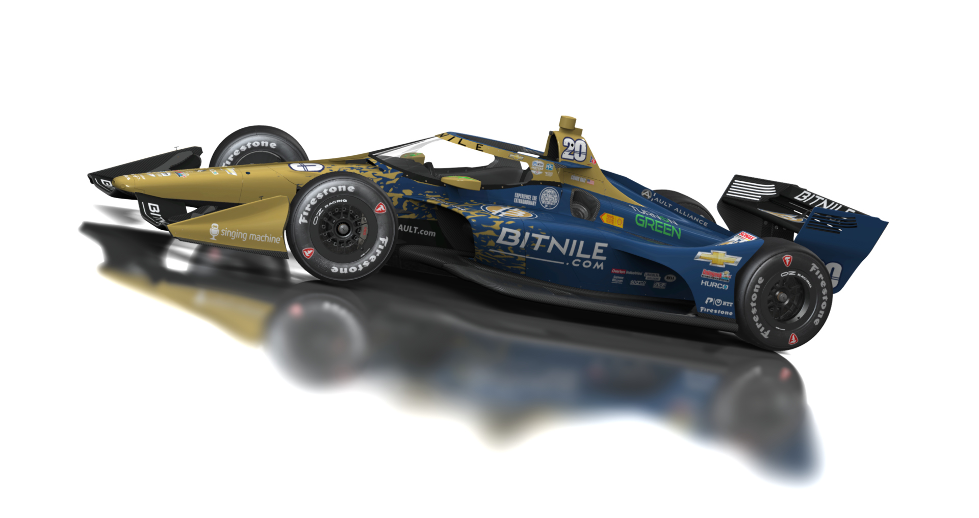Formula Americas 2020, skin 20 Conor Daly - Bitnile