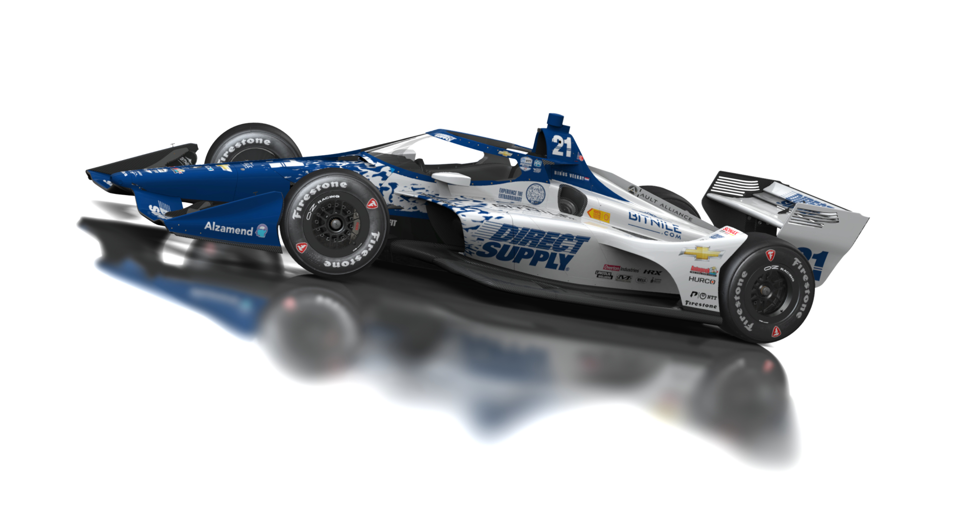 Formula Americas 2020, skin 21 Rinus VeeKay - Direct Supply