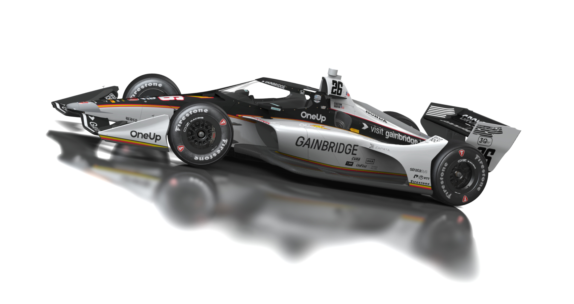 Formula Americas 2020, skin 26 Colton Herta - Gainbridge Throwback