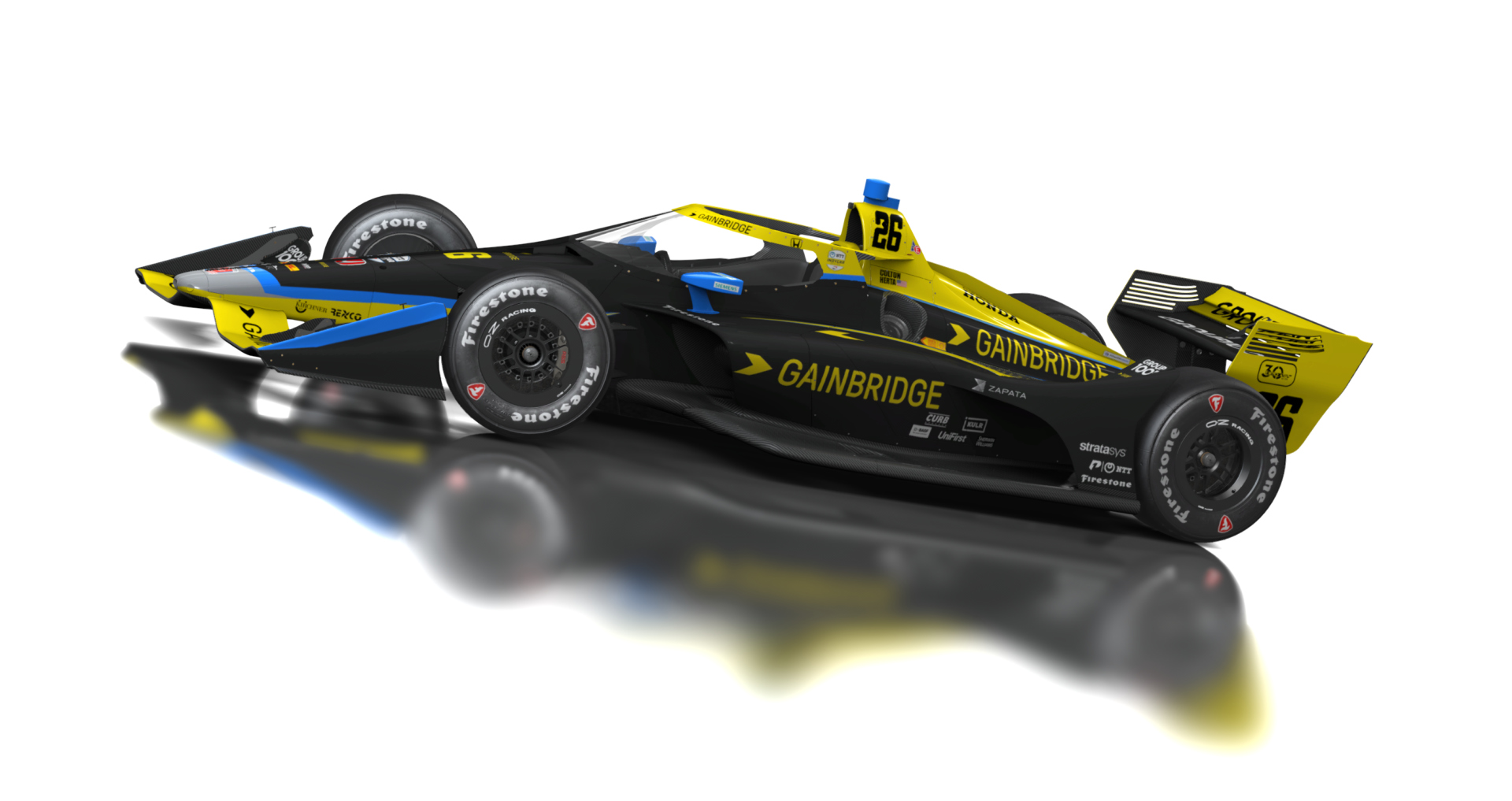 Formula Americas 2020, skin 26 Colton Herta - Gainbridge