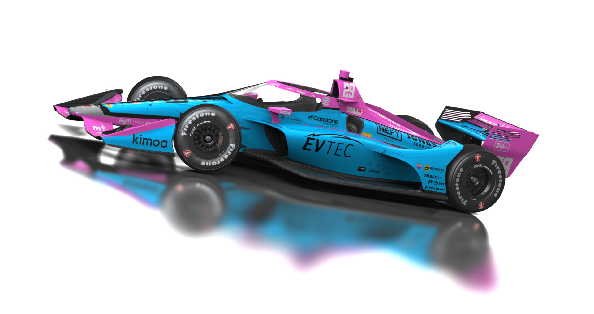 Formula Americas 2020, skin 29 Devlin DeFrancesco - Evtec