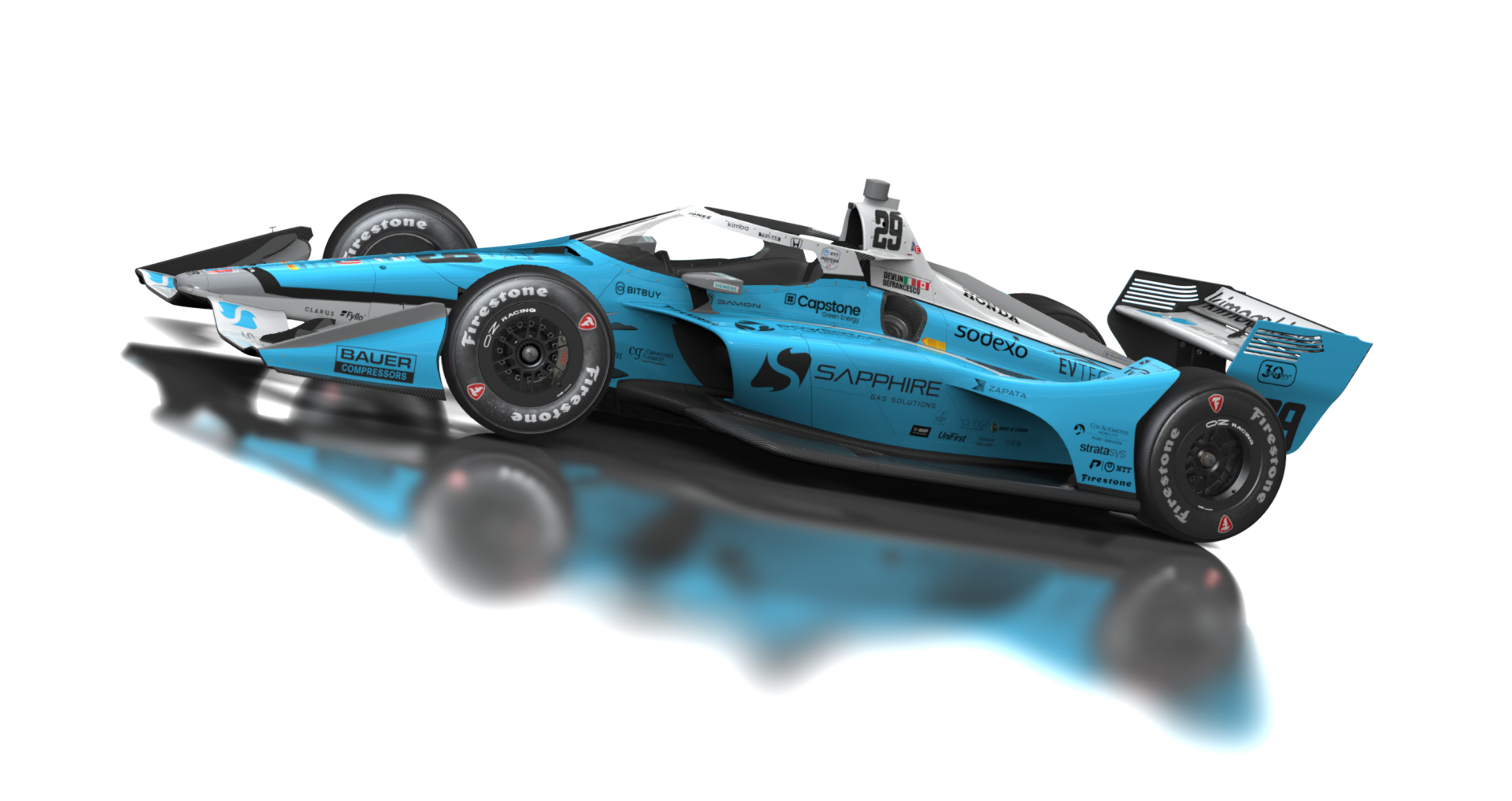 Formula Americas 2020, skin 29 Devlin DeFrancesco - Sapphire