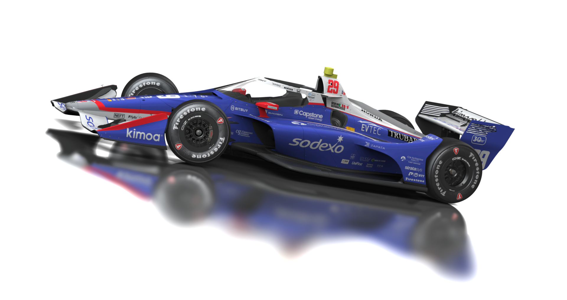 Formula Americas 2020, skin 29 Devlin DeFrancesco - Sodexo