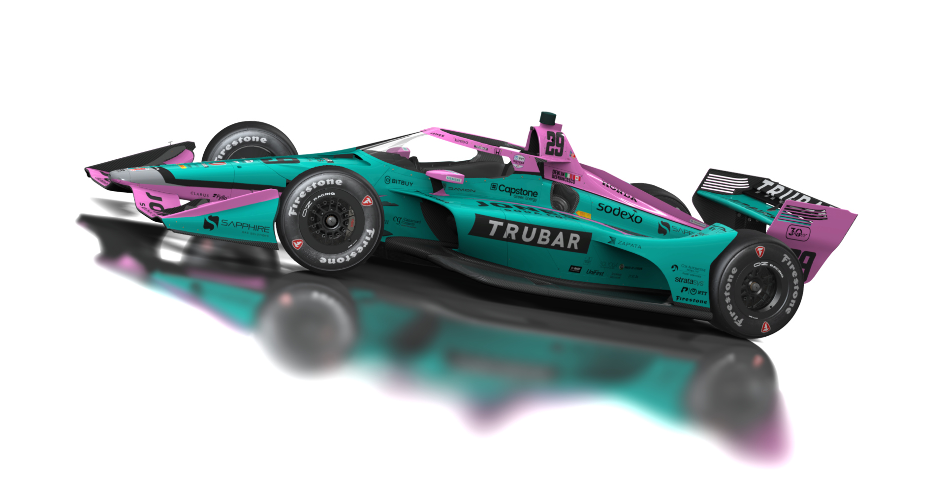Formula Americas 2020, skin 29 Devlin DeFrancesco - Trubar
