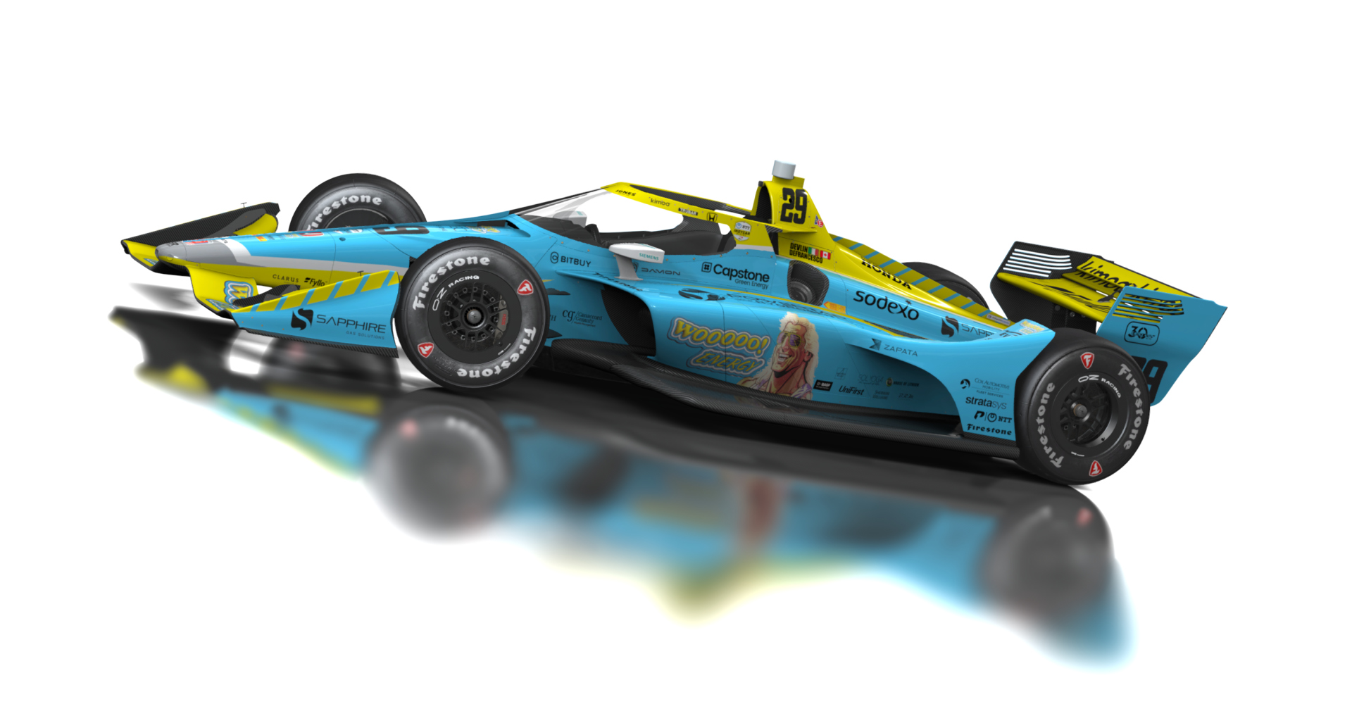 Formula Americas 2020, skin 29 Devlin DeFrancesco - WOOOOO Energy