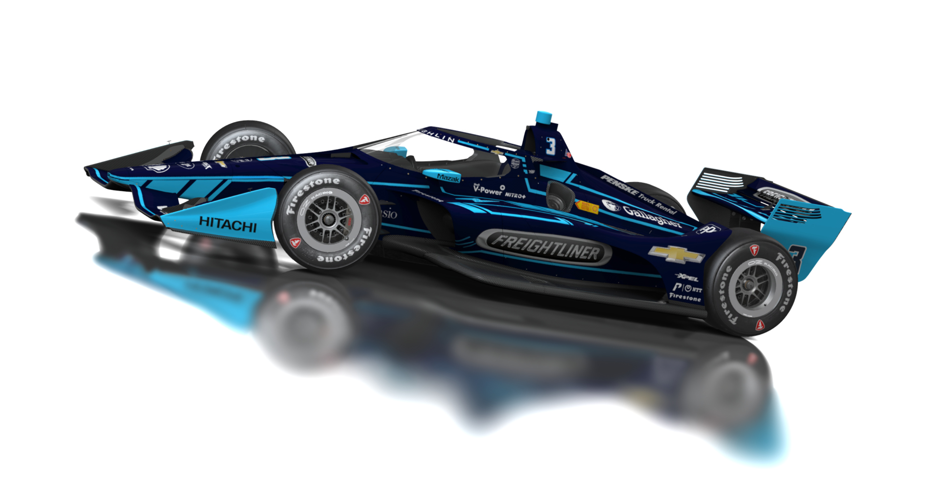 Formula Americas 2020, skin 3 Scott McLaughlin - Freightliner