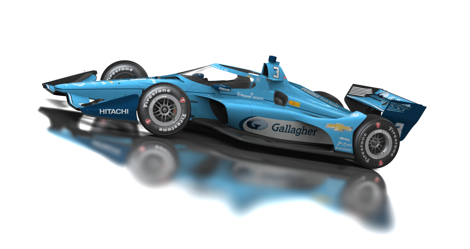 Formula Americas 2020, skin 3 Scott McLaughlin - Gallagher