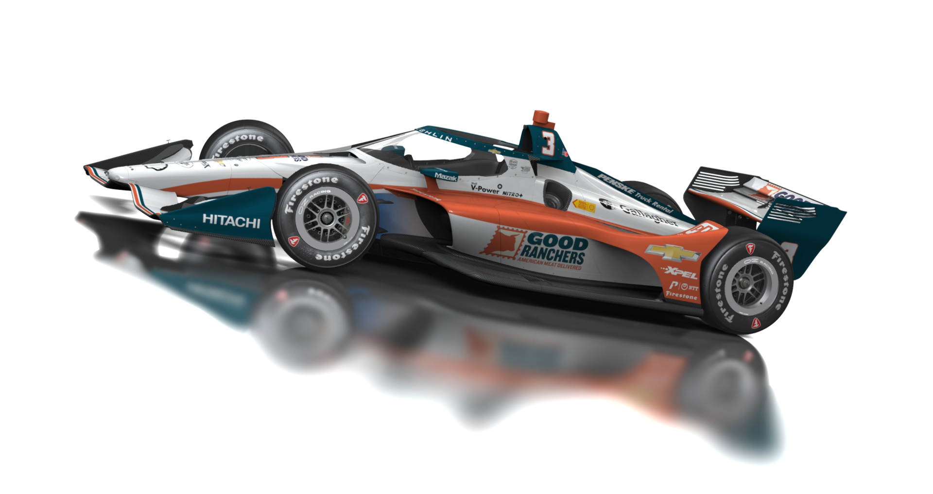 Formula Americas 2020, skin 3 Scott McLaughlin - Good Ranchers