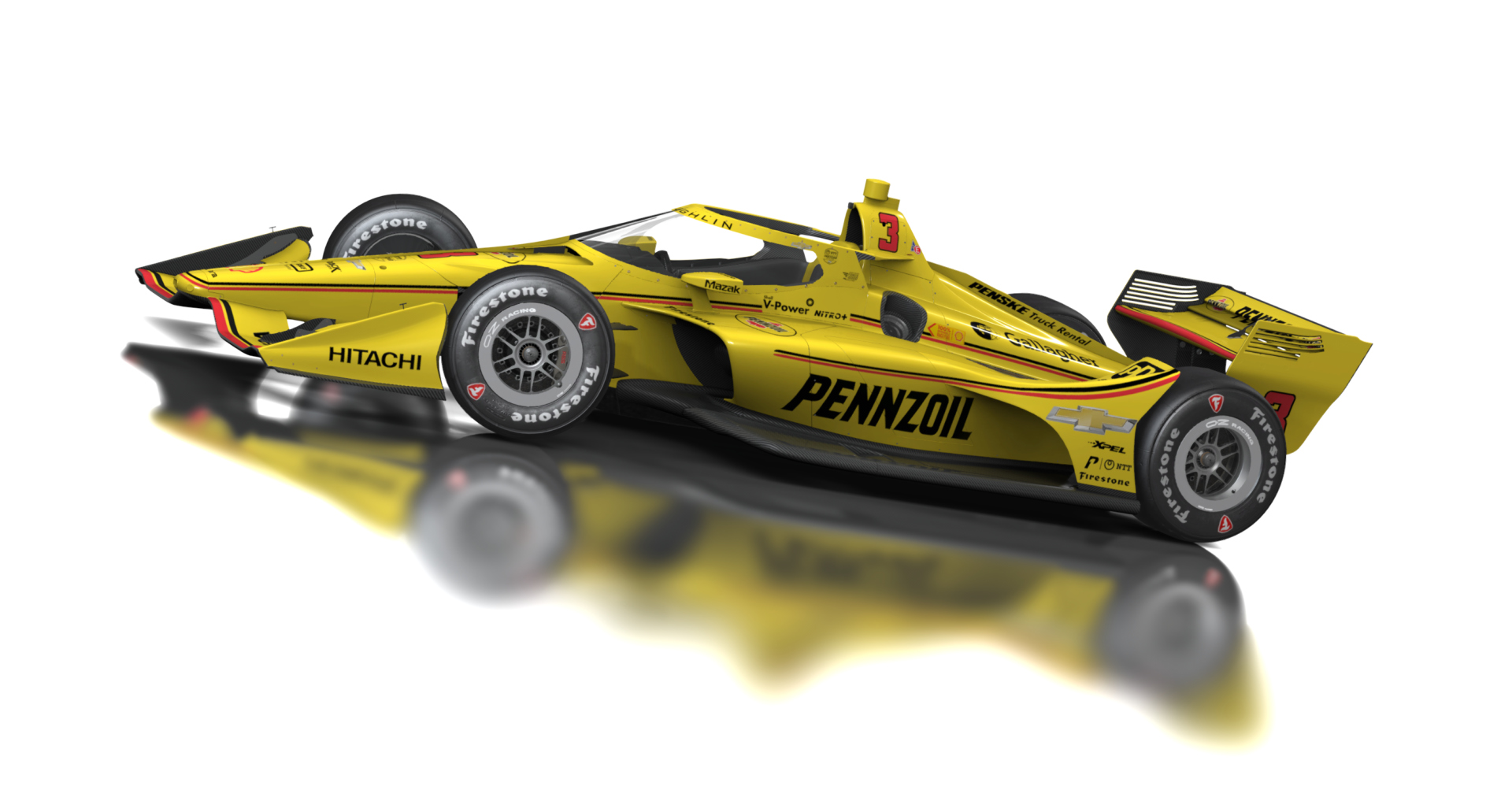 Formula Americas 2020, skin 3 Scott McLaughlin - Pennzoil