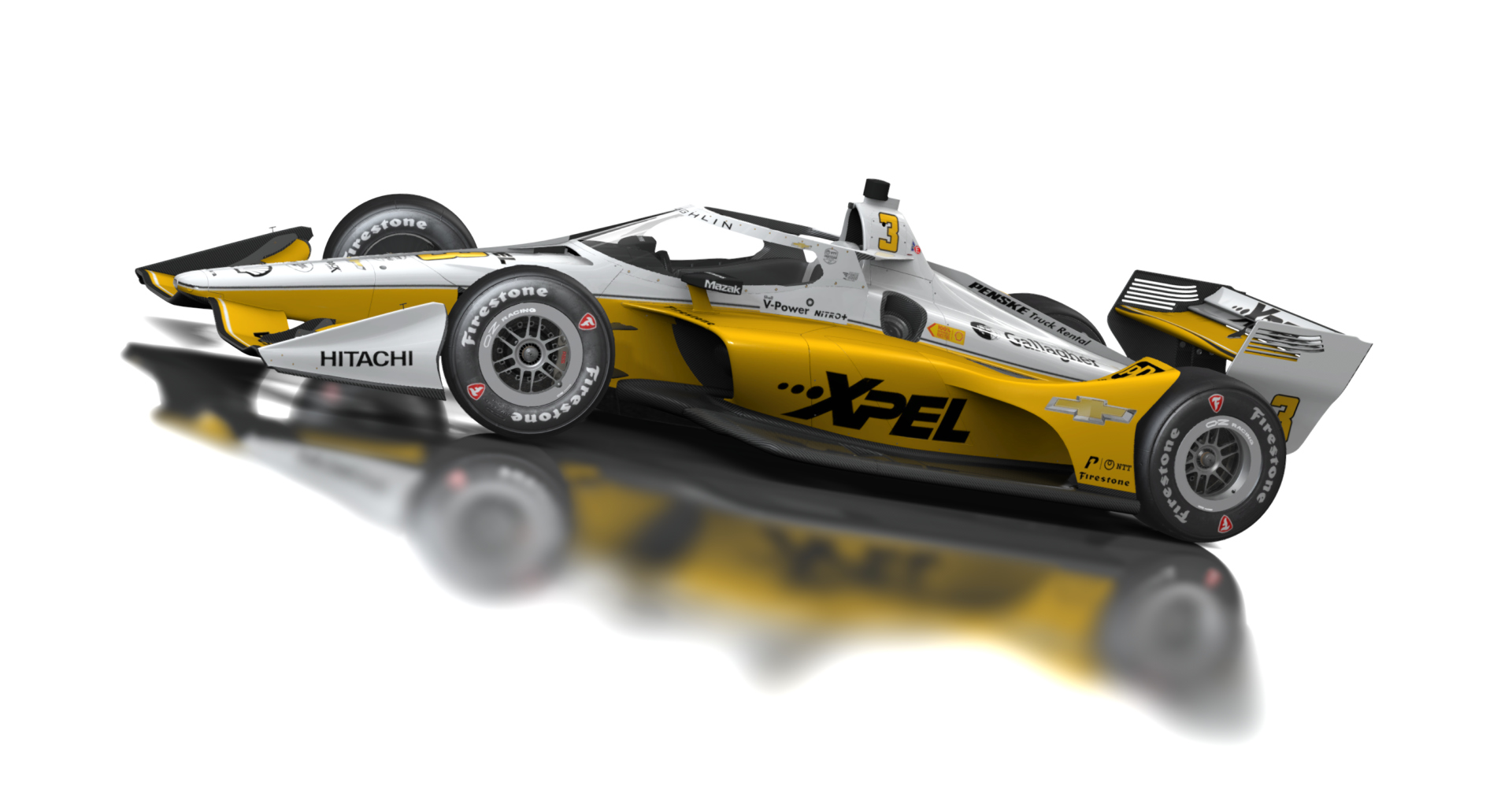 Formula Americas 2020, skin 3 Scott McLaughlin - XPEL