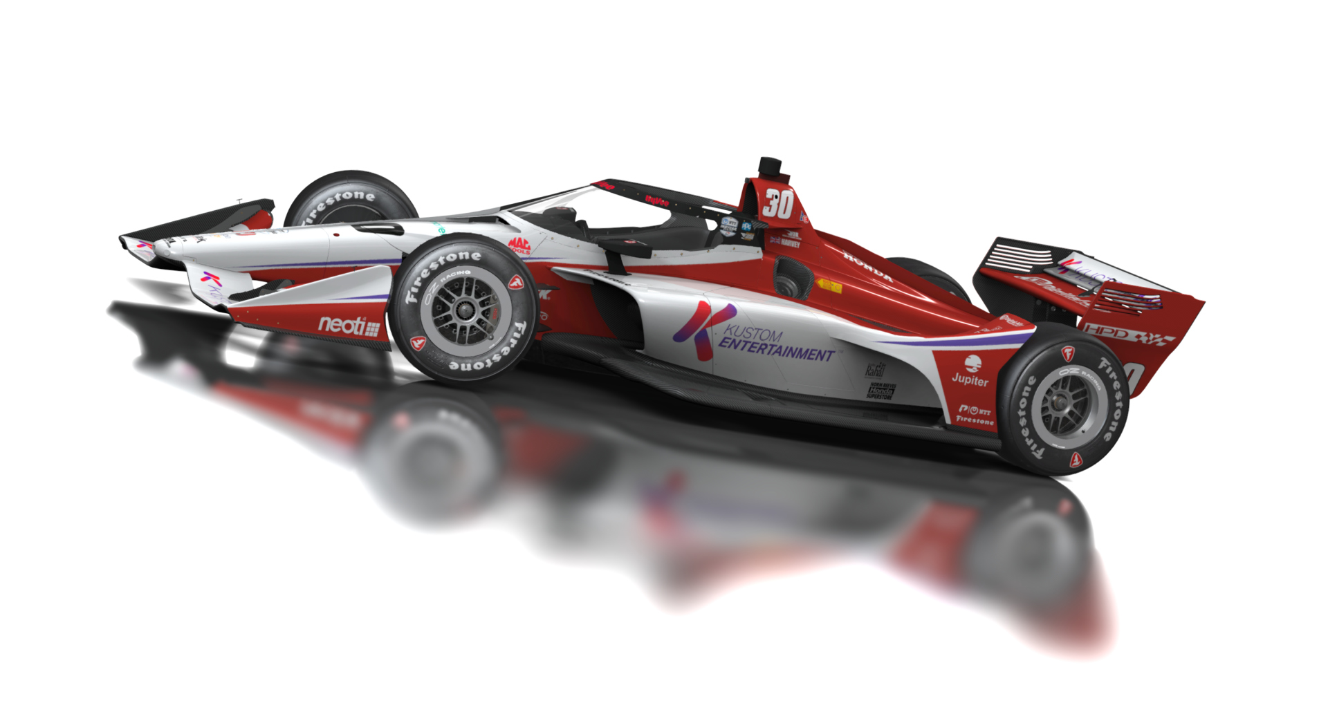 Formula Americas 2020, skin 30 Jack Harvey - Kustom Entertainment