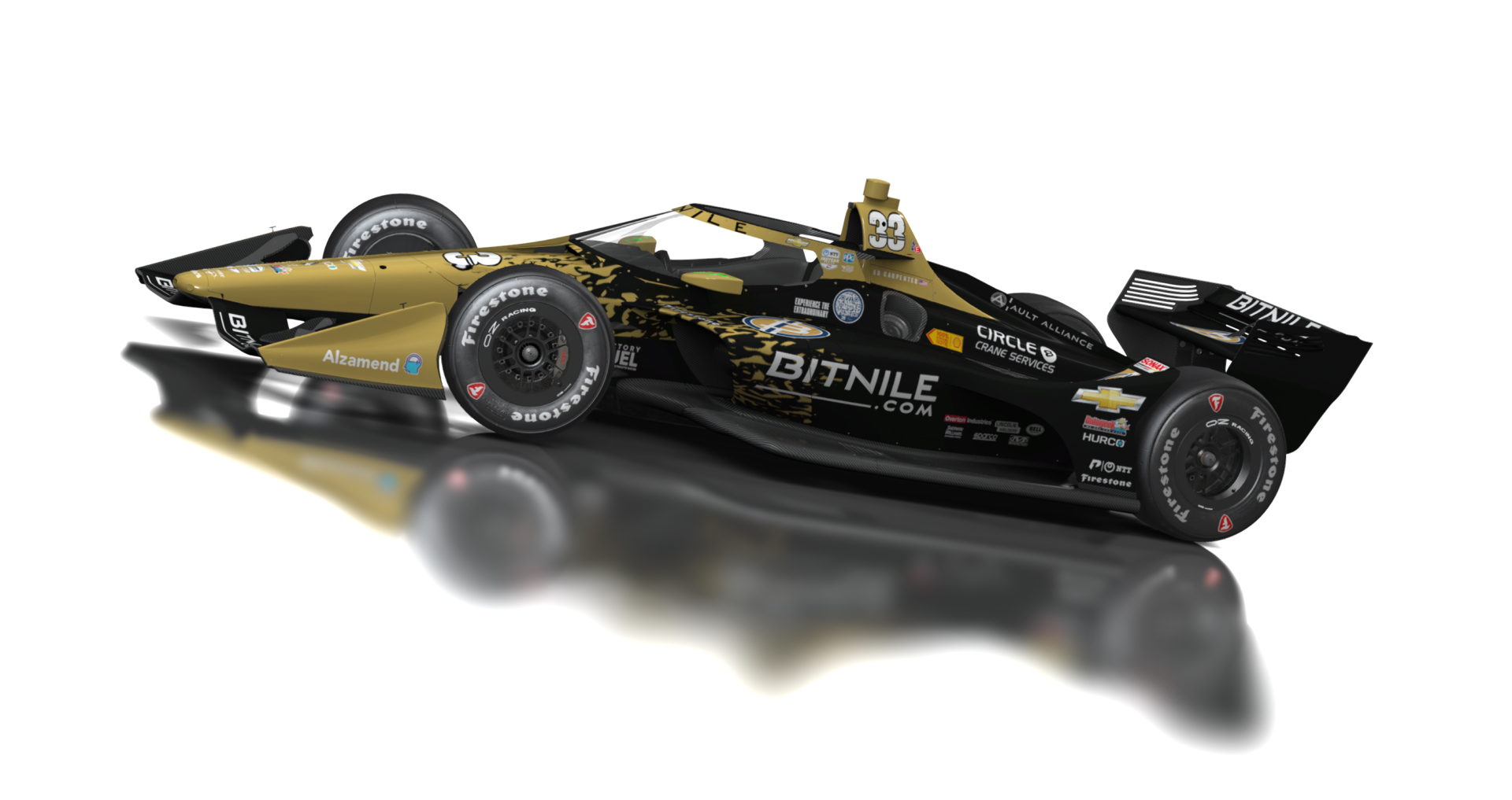 Formula Americas 2020, skin 33 Ed Carpenter - Bitnile