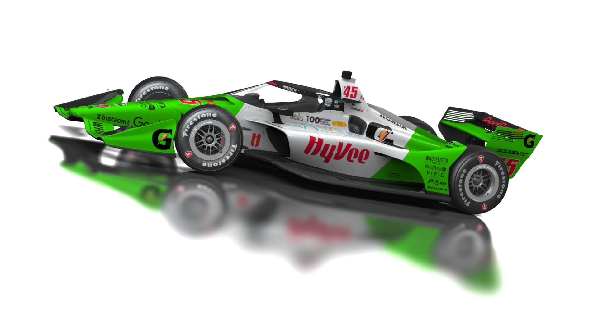 Formula Americas 2020, skin 45 Christian Lundgaard - Hyvee Iowa