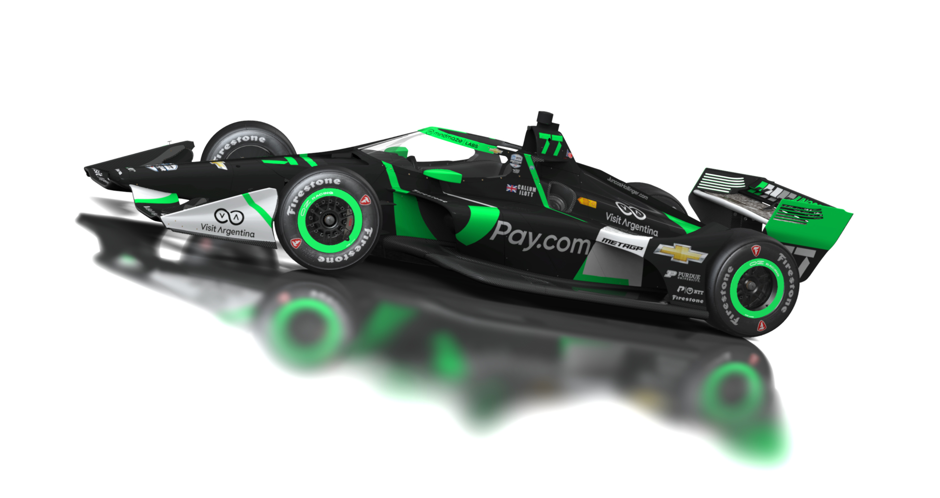 Formula Americas 2020, skin 77 Callum Ilott - Pay.com 2