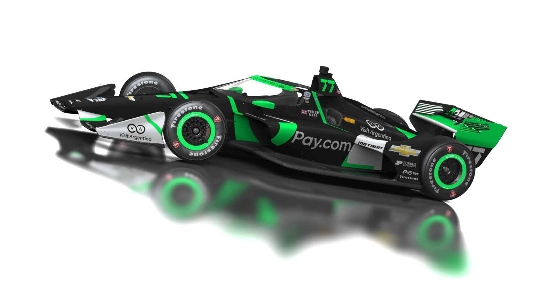 Formula Americas 2020, skin 77 Callum Ilott - Pay.com