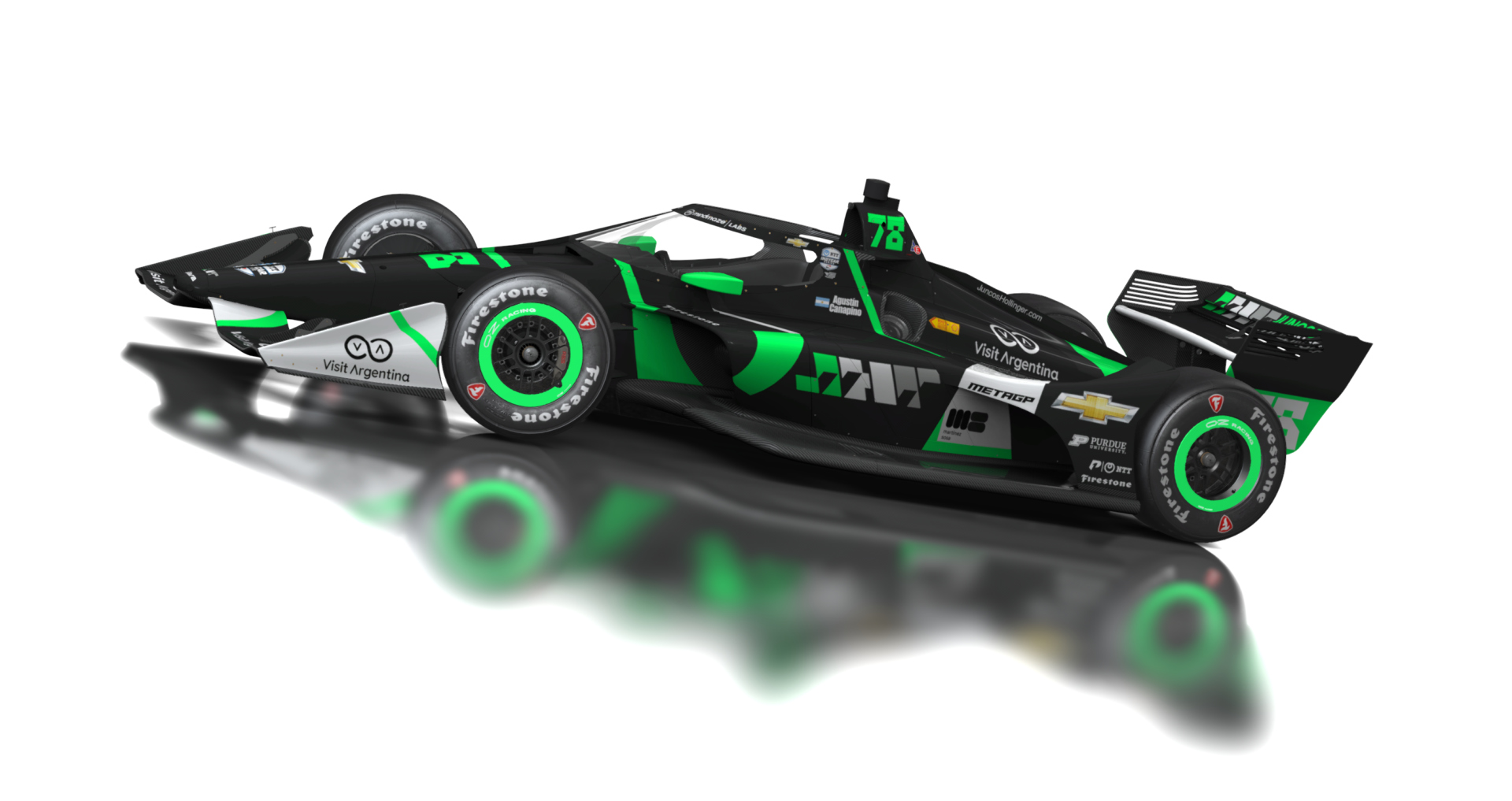 Formula Americas 2020, skin 78 Agustin Canapino - JHR