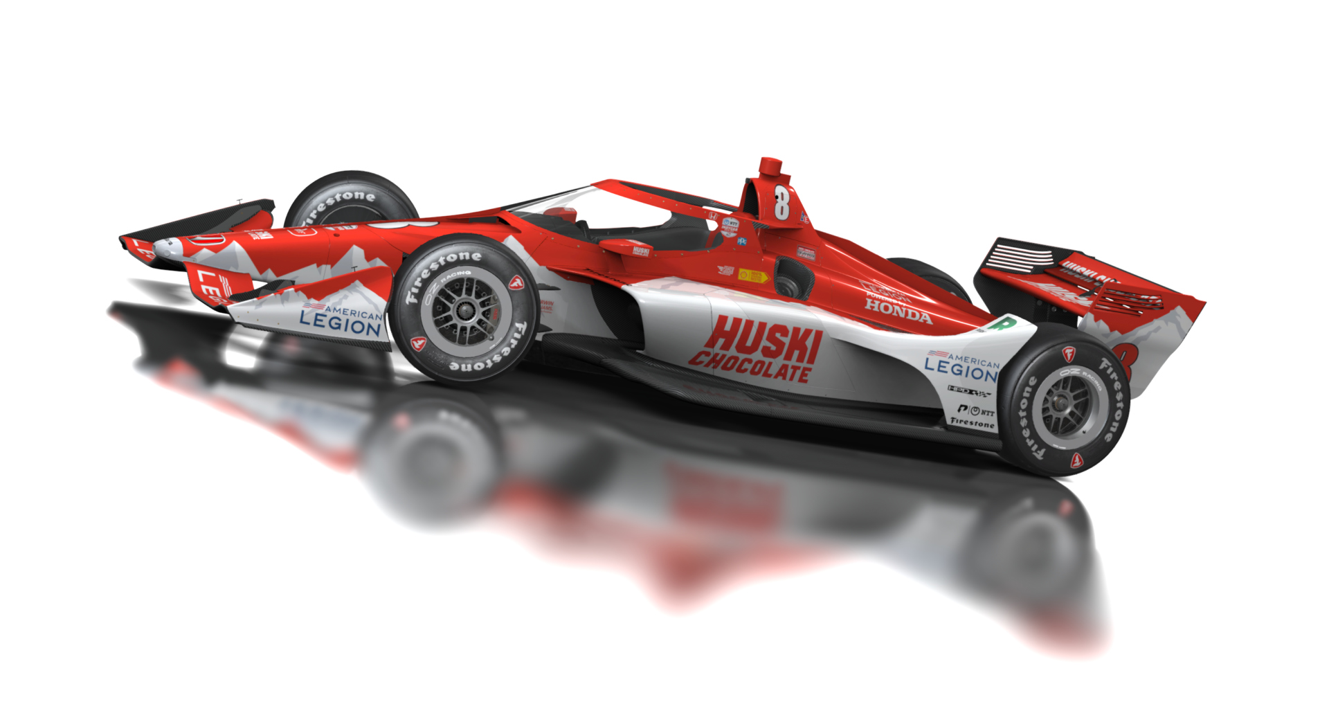 Formula Americas 2020, skin 8 Marcus Ericsson - Huski Chocolate
