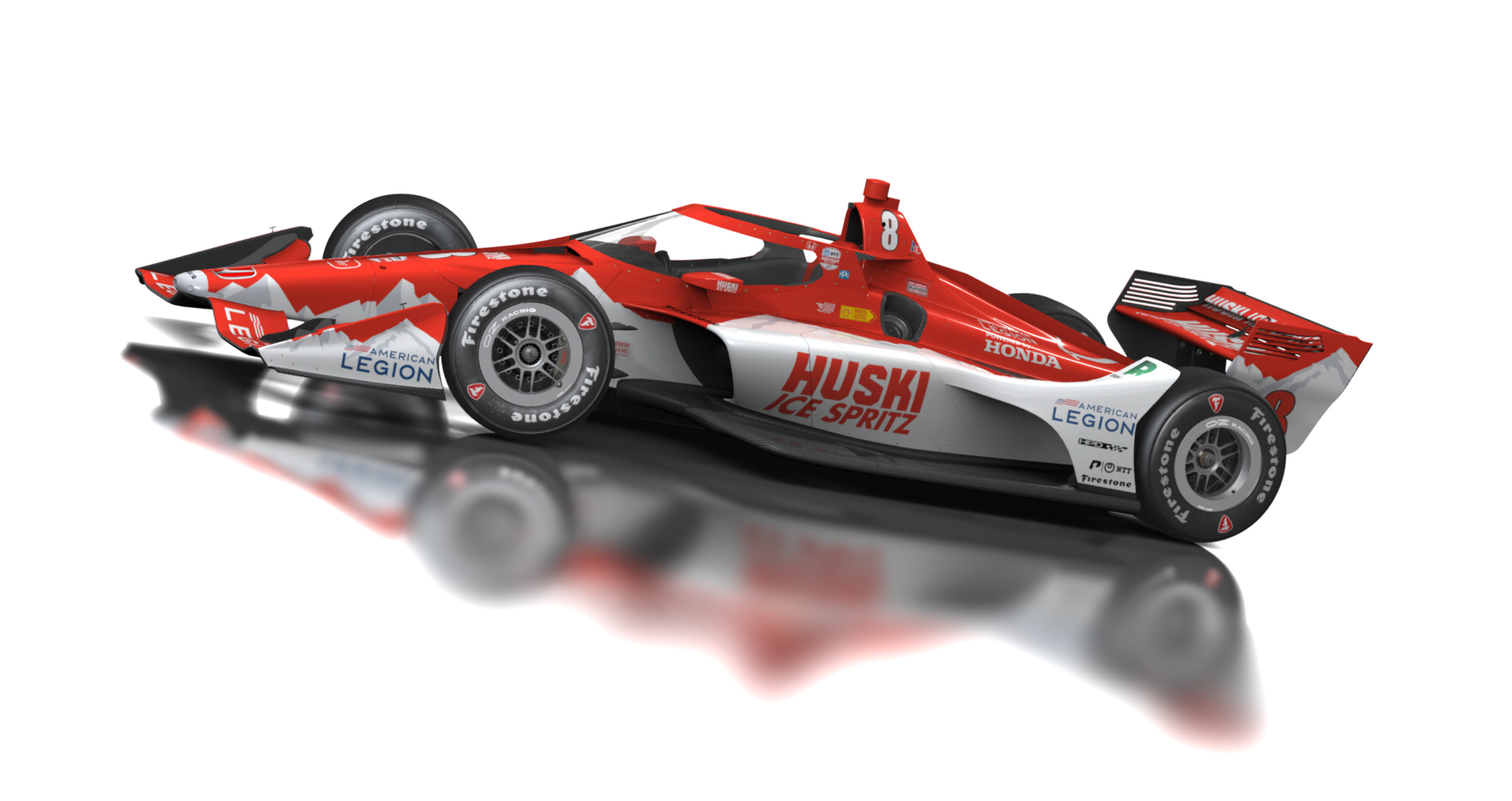 Formula Americas 2020, skin 8 Marcus Ericsson - Huski Ice Spritz