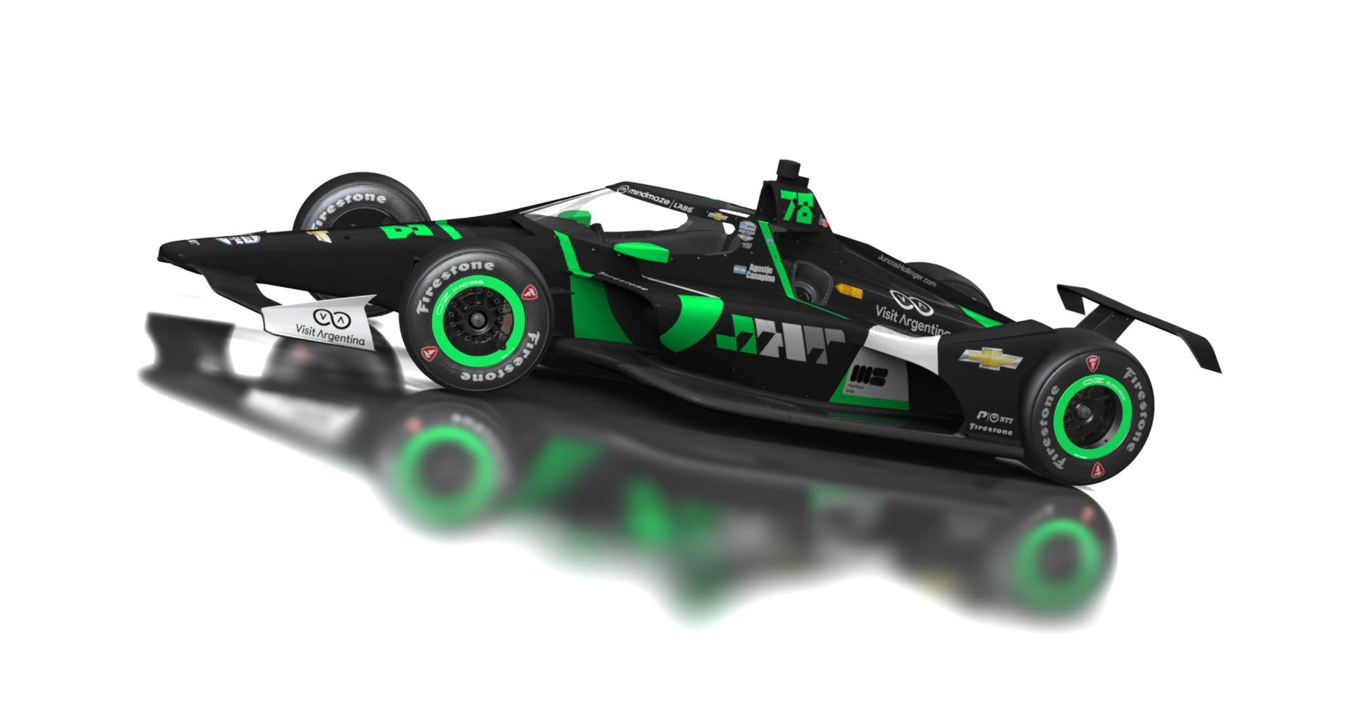 Formula Americas 2020 Oval, skin 78 Agustín Canapino - JHR