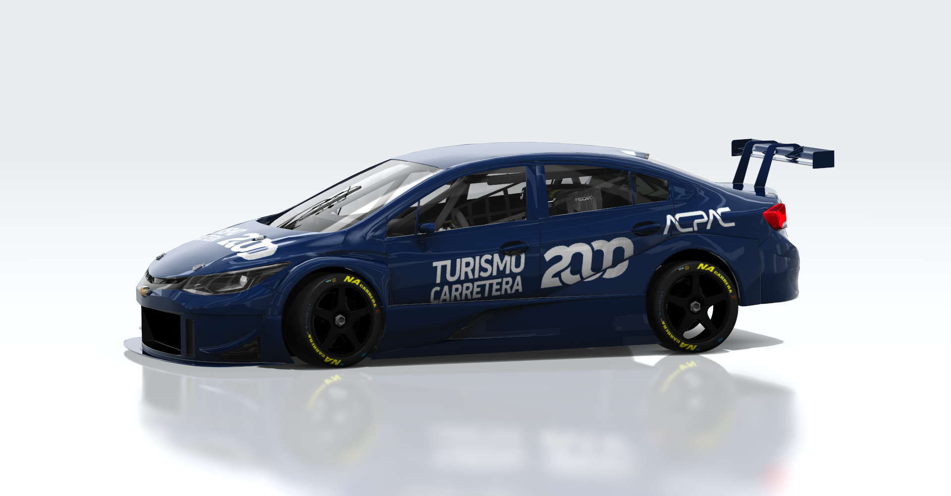TC2000 ACTC | 2025 | Chevrolet Cruze II, skin GENERICO