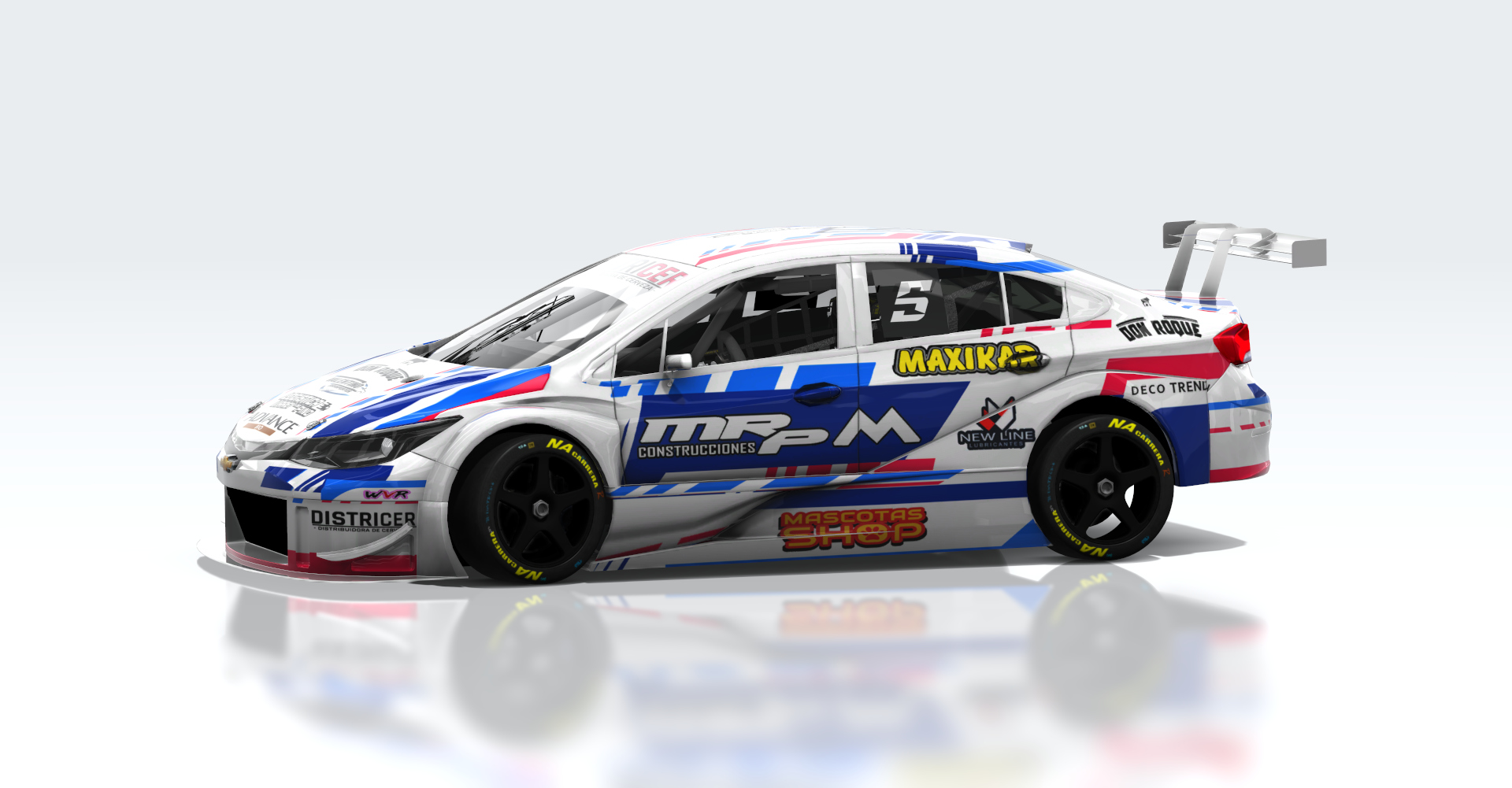 TC2000 ACTC | 2025 | Chevrolet Cruze II, skin GOMEZ