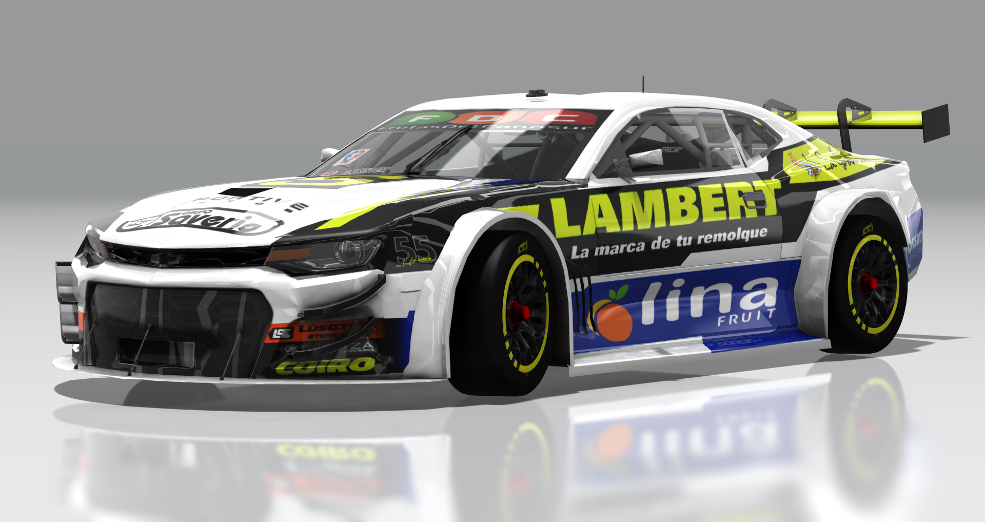 TC 2024/25 Next Gen Camaro AX-WVR, skin 2025 FEDE