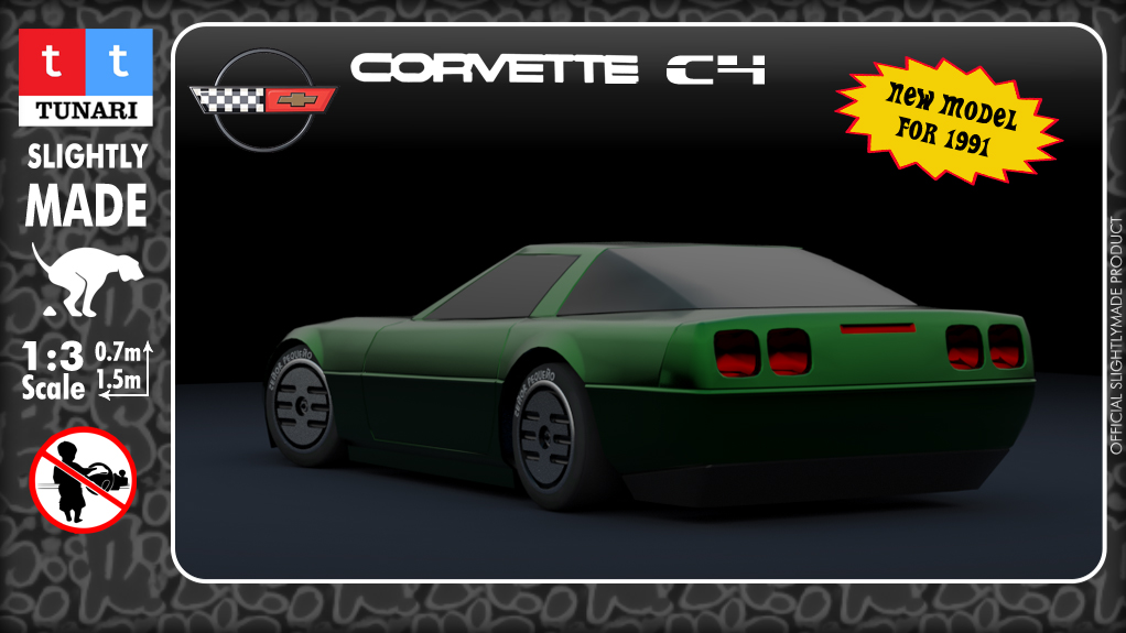 Tunari Rápido RC4, skin corvettec4_green