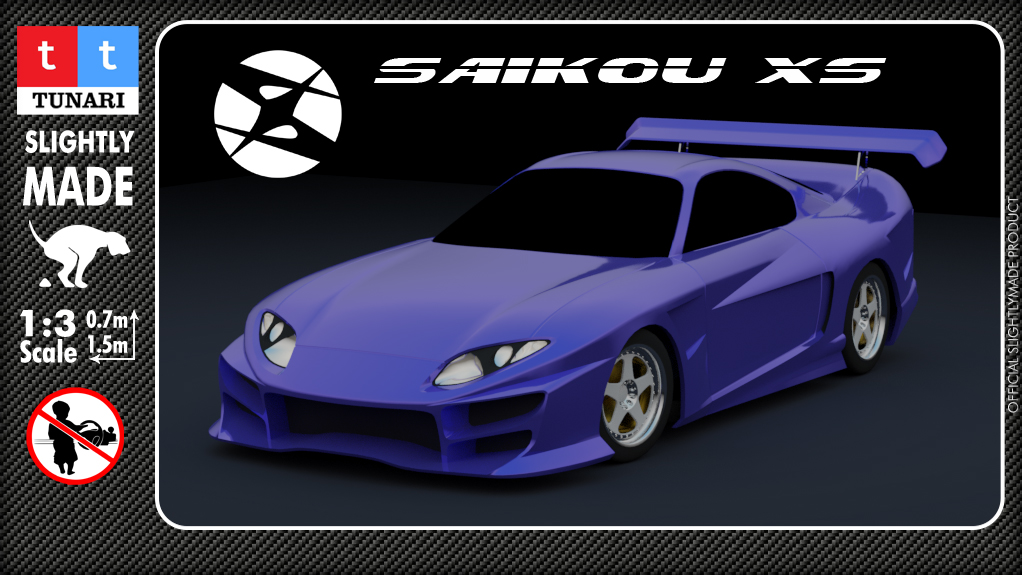 Tunari Rápido RC4, skin saikou_xs_blue
