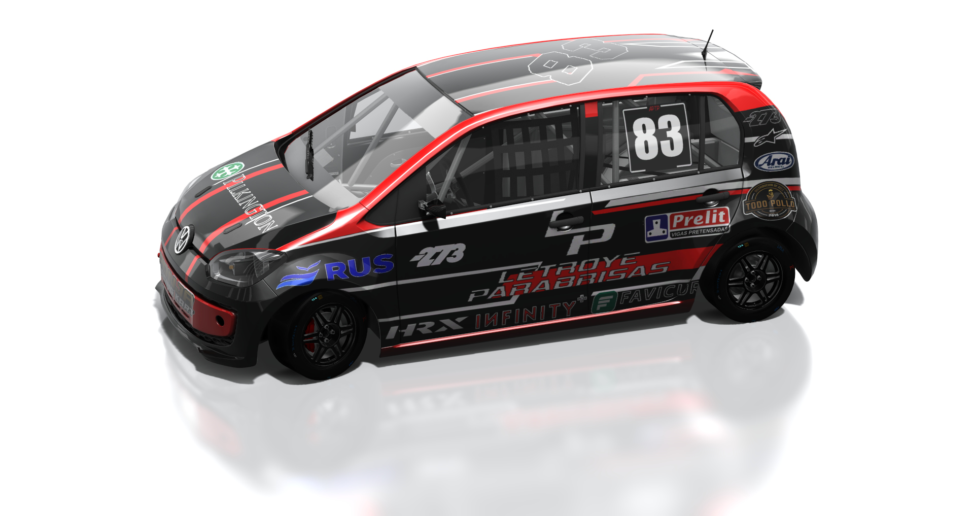 TPC2 - Volkswagen Up, skin 83_LETROYE