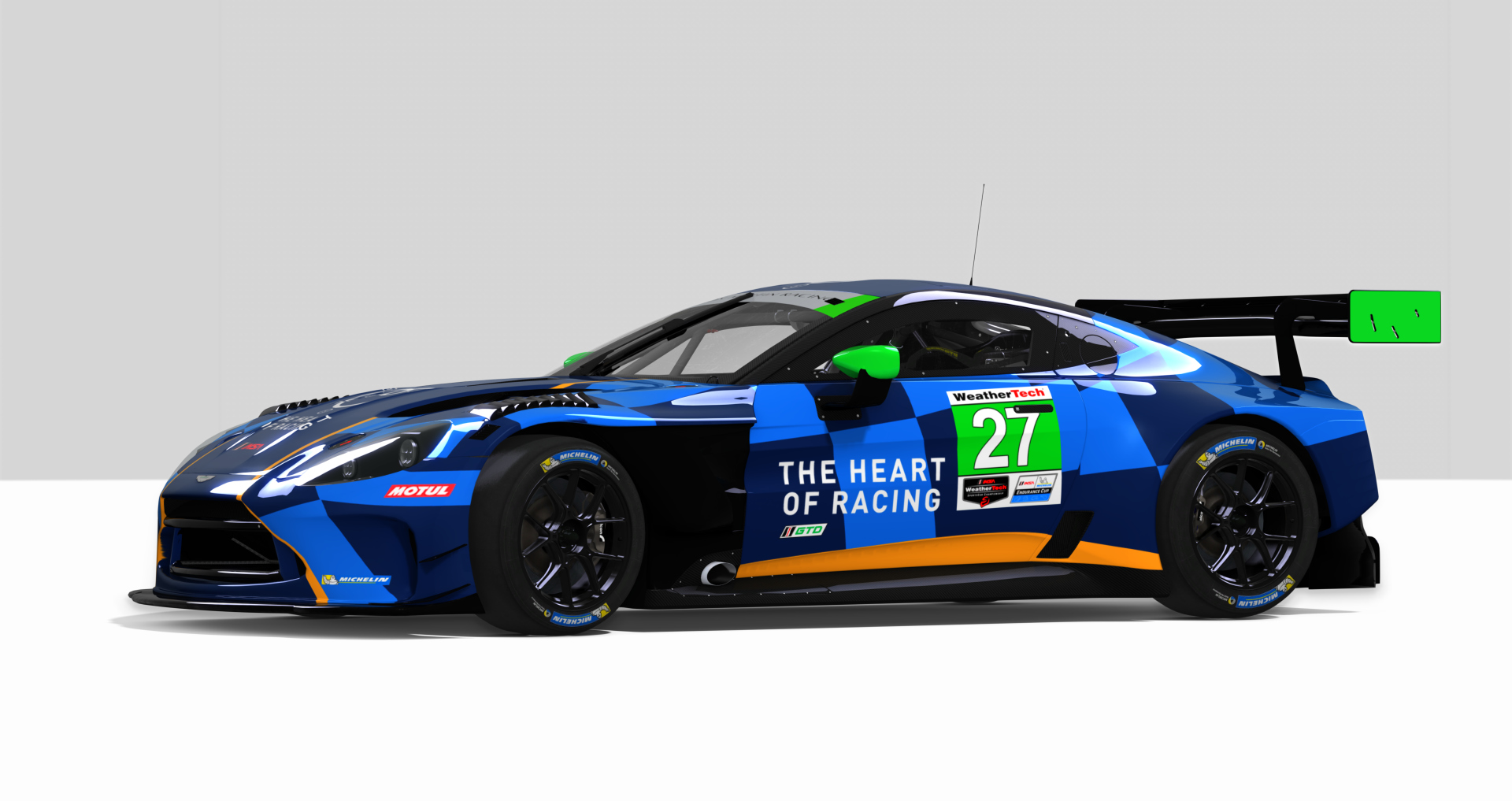 Aston Martin Vantage GT3 TRR-WVR, skin IMSA 27