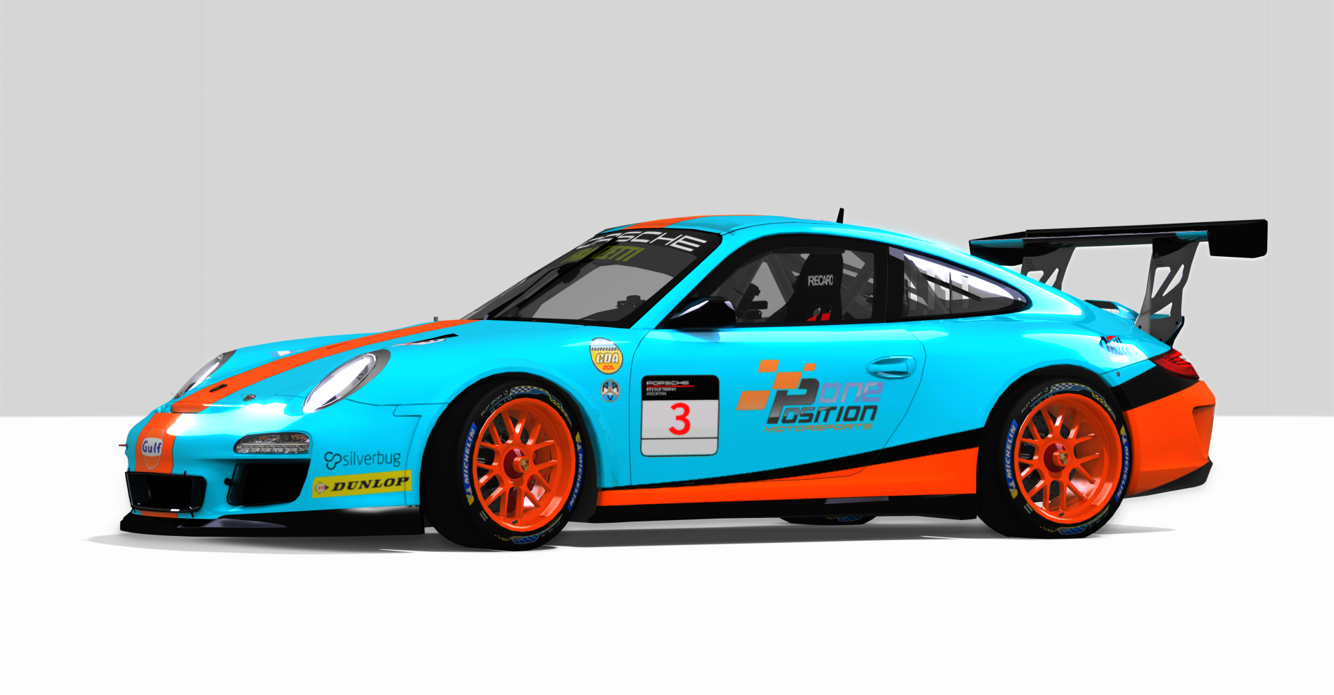 Porsche (997) GT3 CUP ARGENTINA, skin FRANZETTI