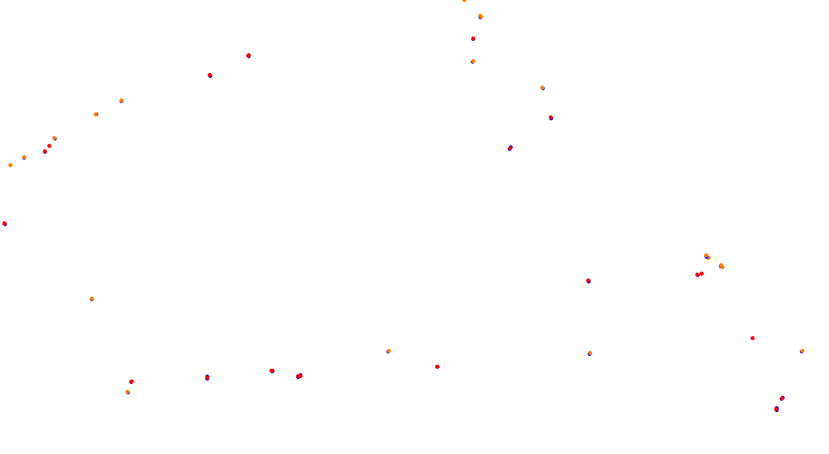 Autodromo de Buenos Aires (Alternative GT) Circuit No. 9b (Alternative) collisions