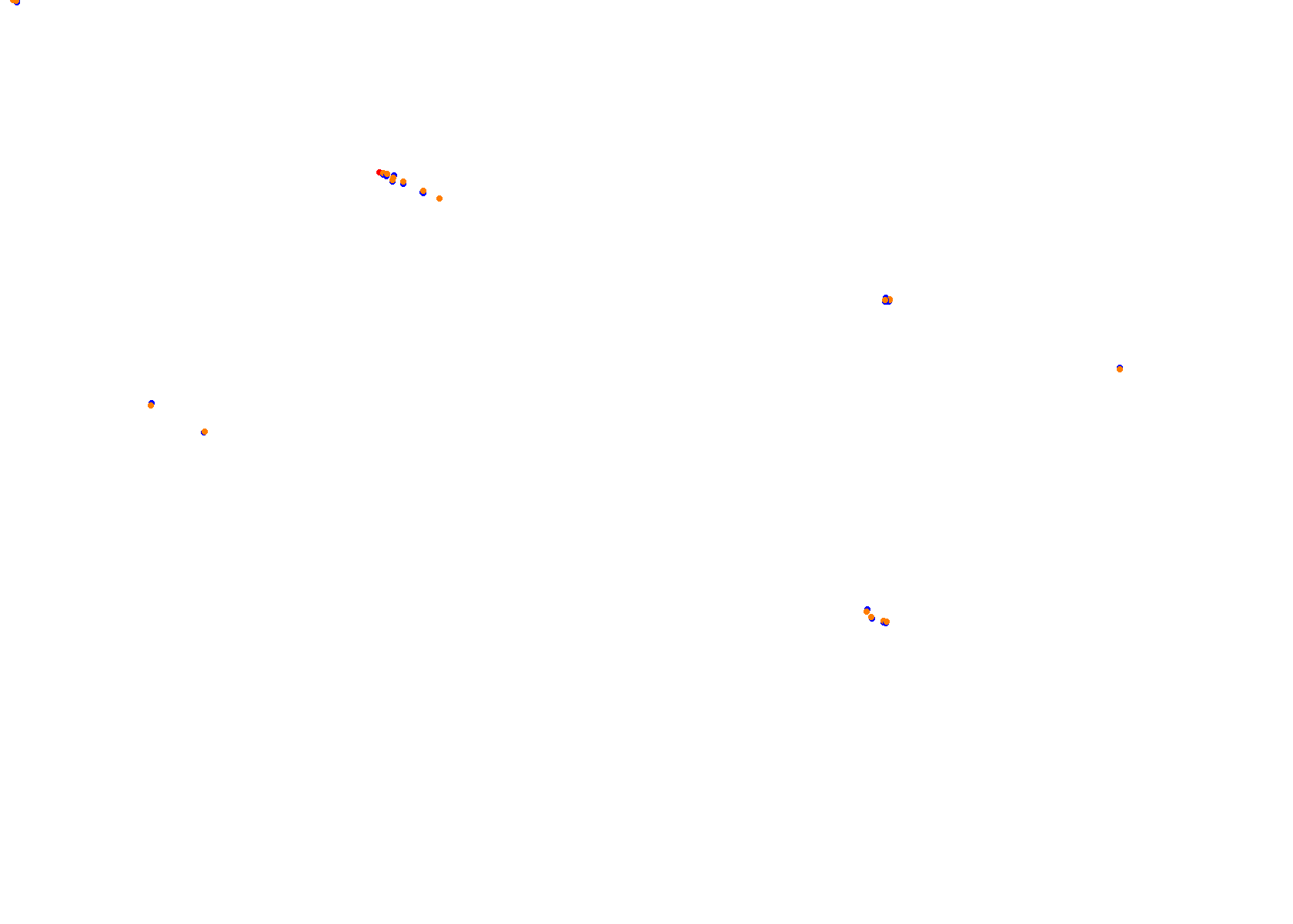Semipermanente Grunbein, Bahia Blanca 1990 (WVR) collisions
