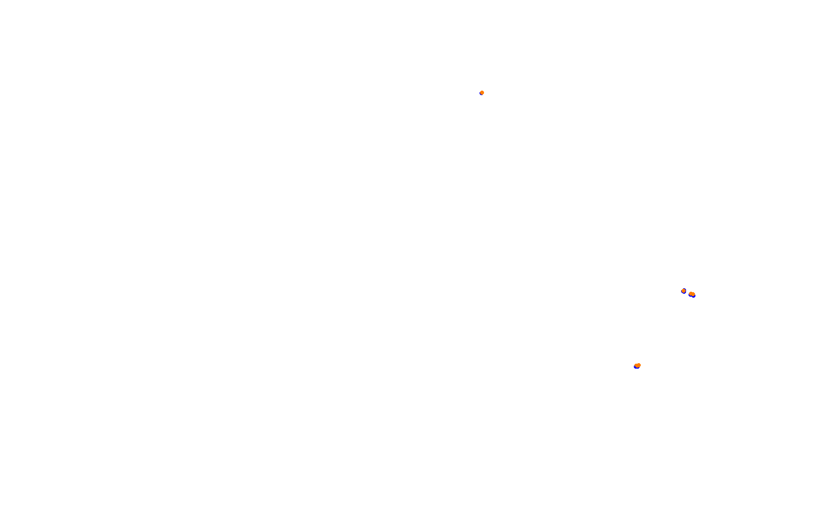 Semipermanente de Lobos 1990 (WVR) collisions