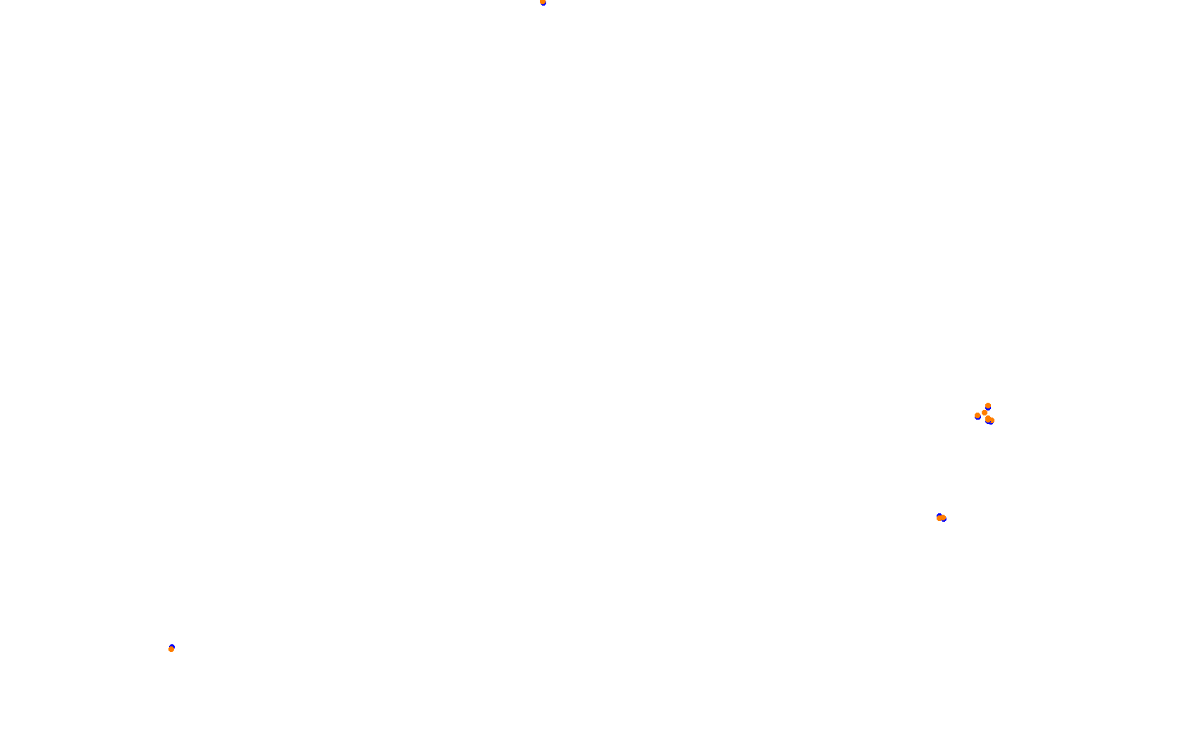 Semipermanente de Lobos 1990 (WVR) collisions