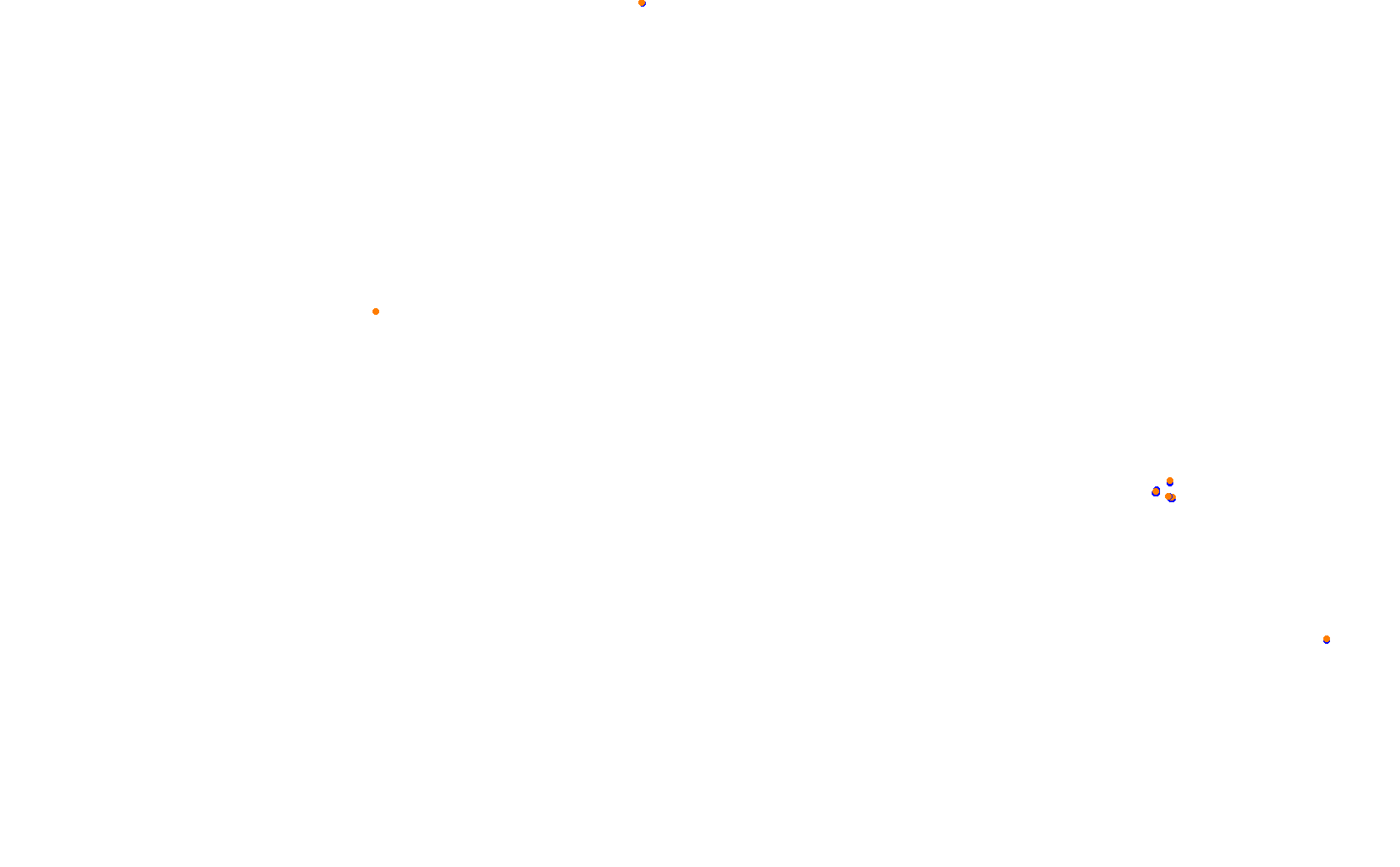 Semipermanente de Lobos 1990 (WVR) collisions