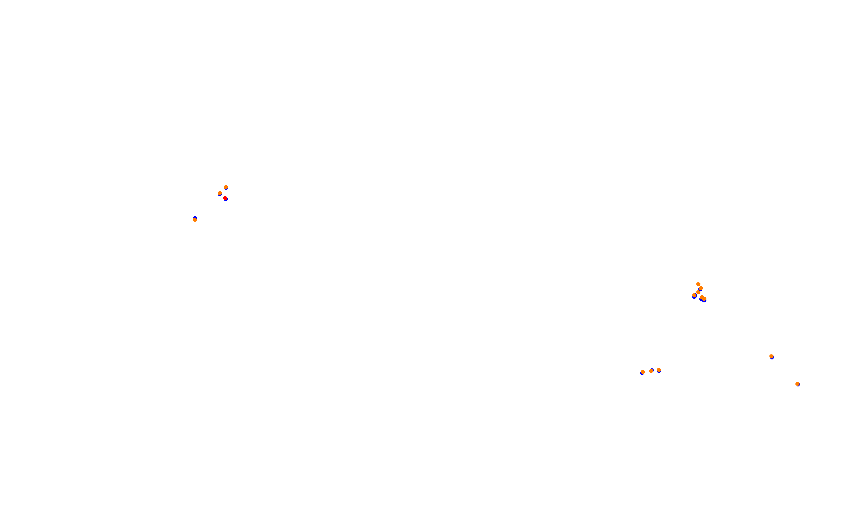 Semipermanente de Lobos 1990 (WVR) collisions