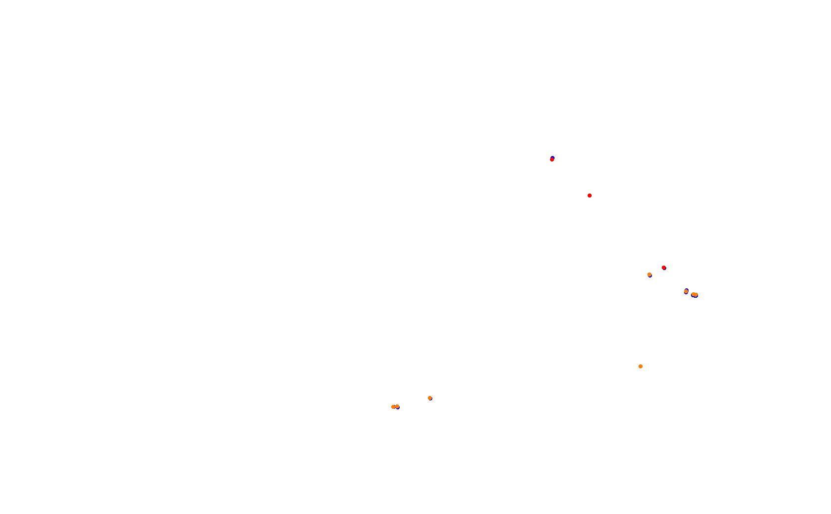 Semipermanente de Lobos 1990 (WVR) collisions