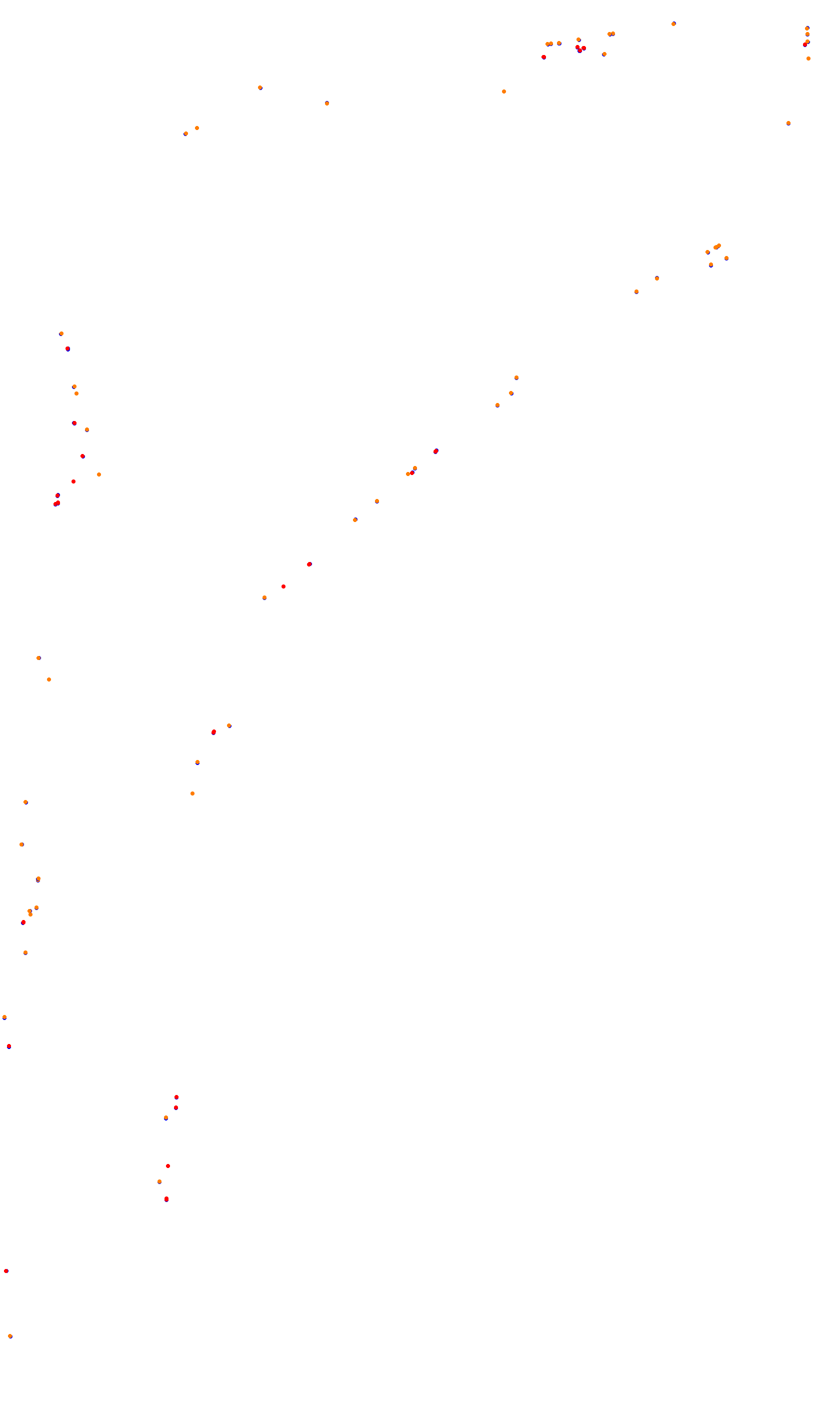Monza collisions