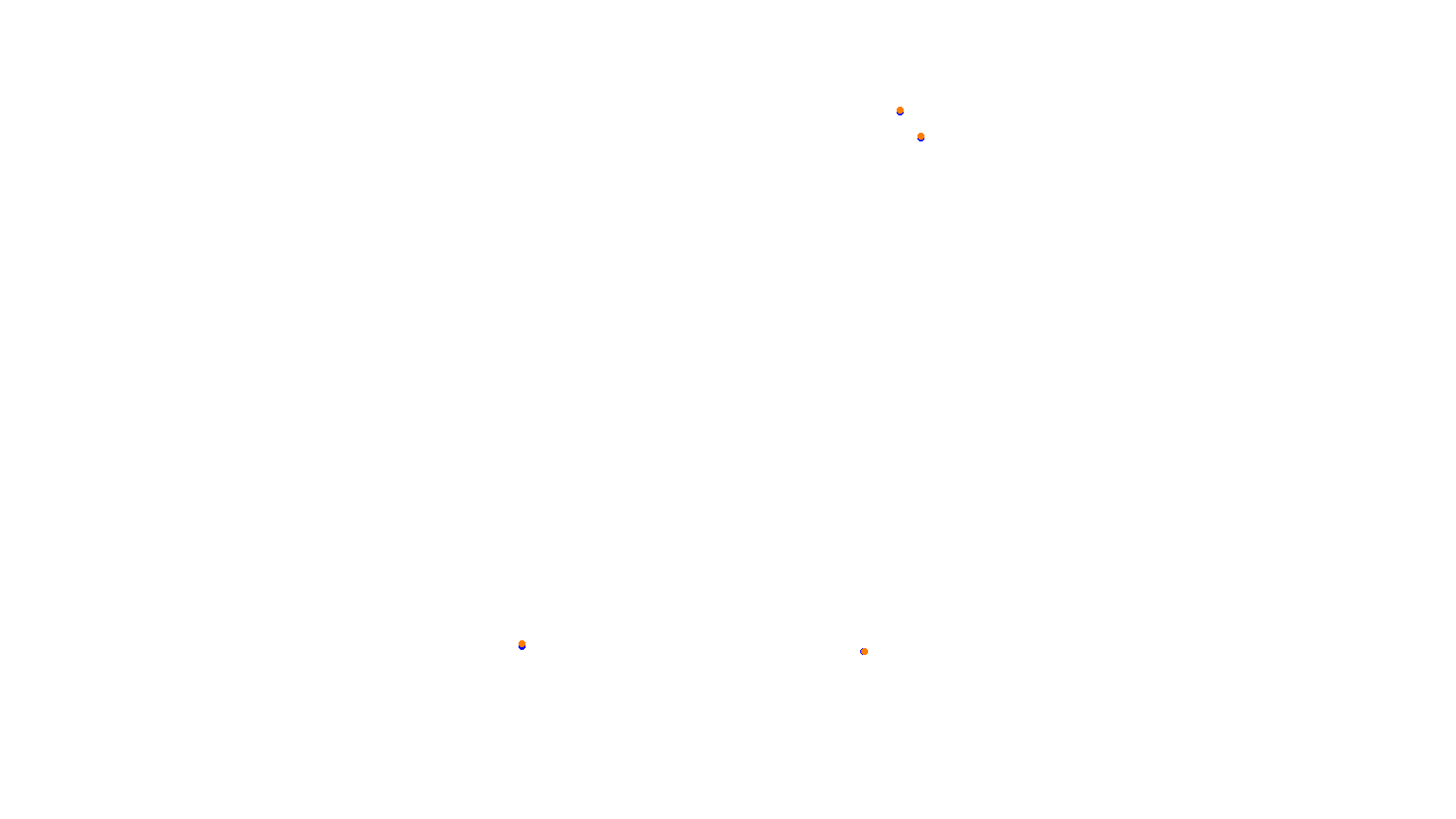Autodromo de Buenos Aires (GT) Circuit No. 8 (Alternative) collisions