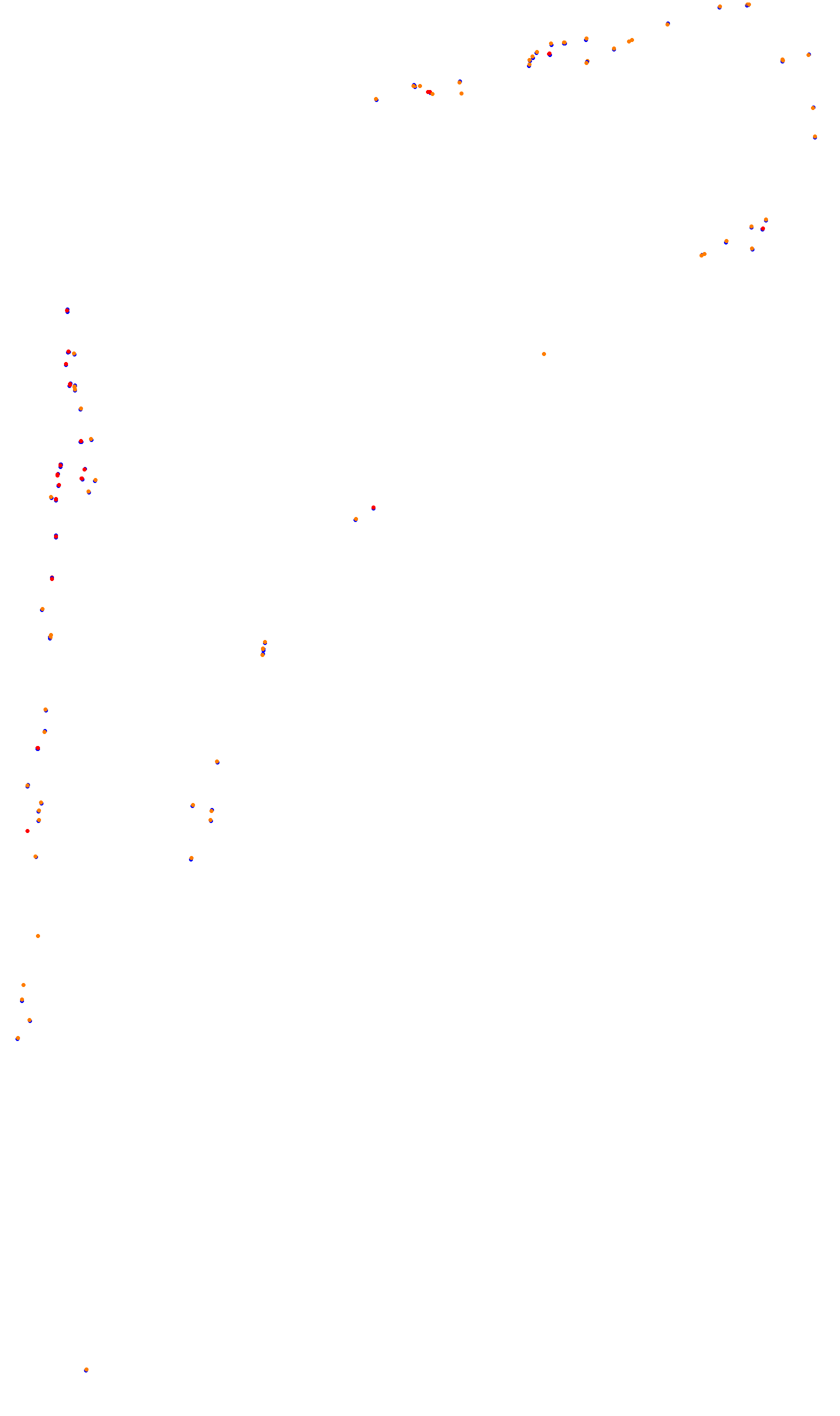 Monza collisions