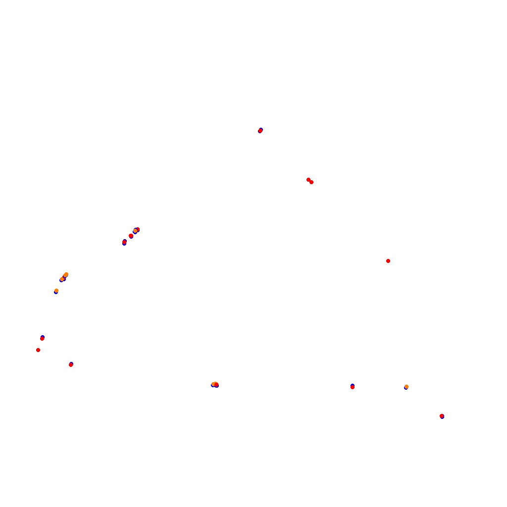 Semipermanente de Viedma (WVR) collisions