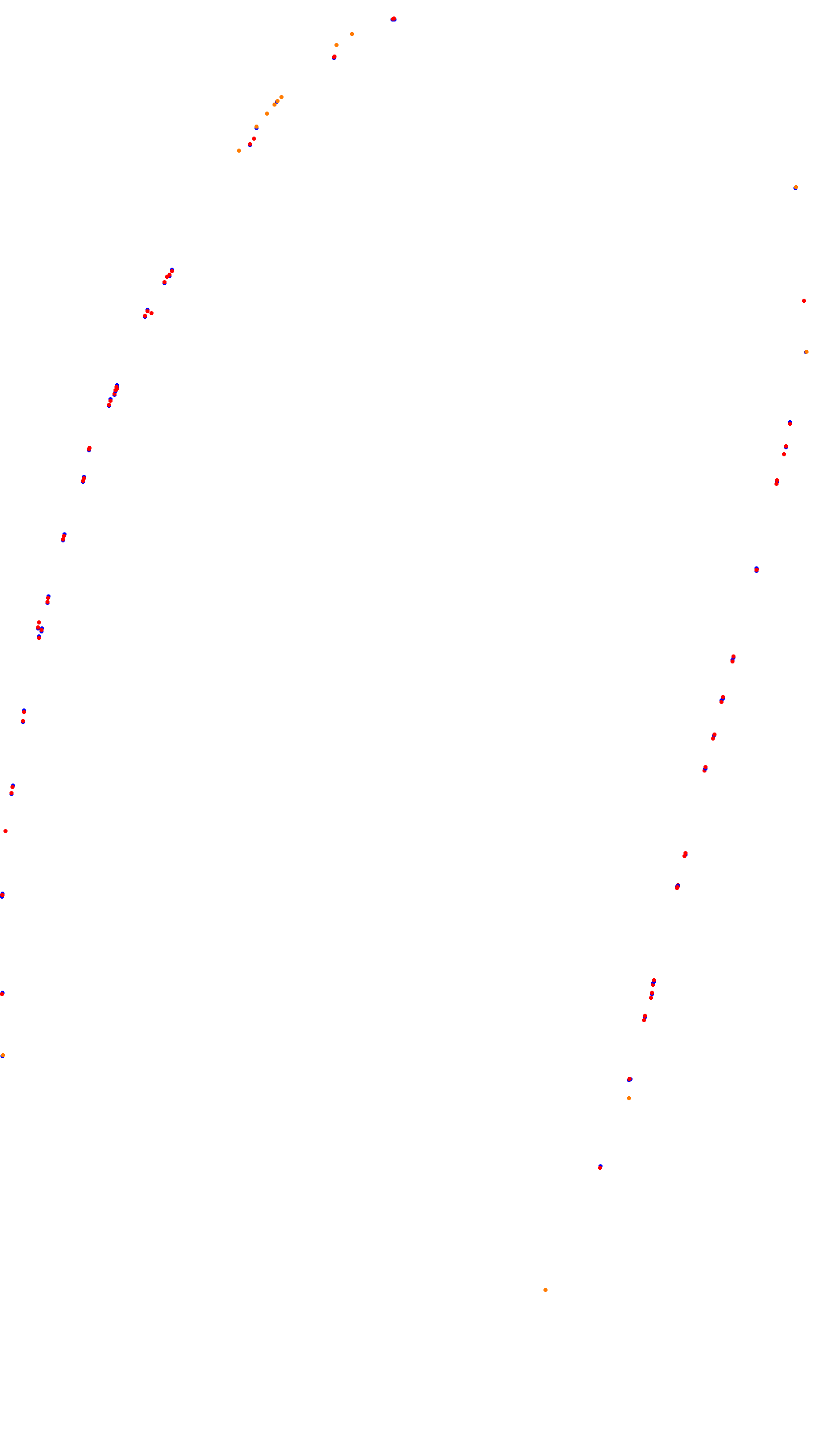 Michigan Speedway collisions