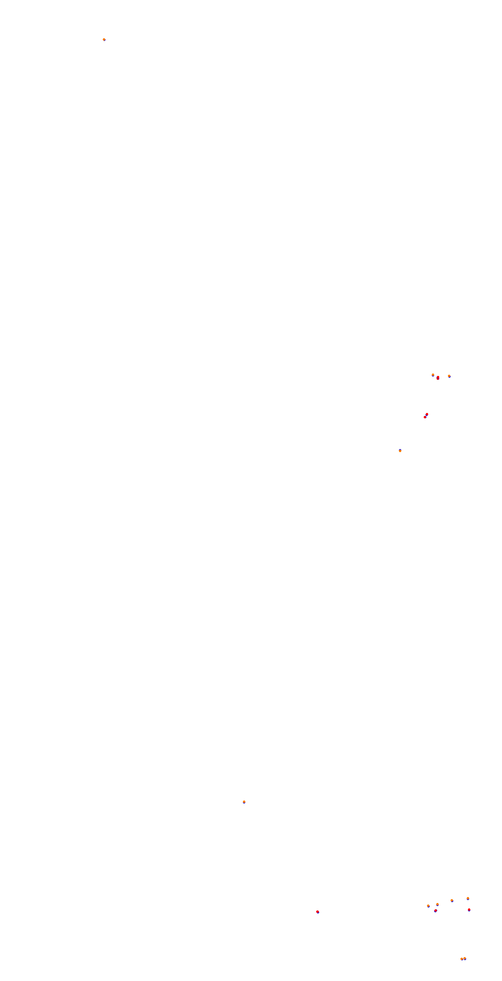 Oulton Park - International - no chicane - historic 1954-1972 collisions