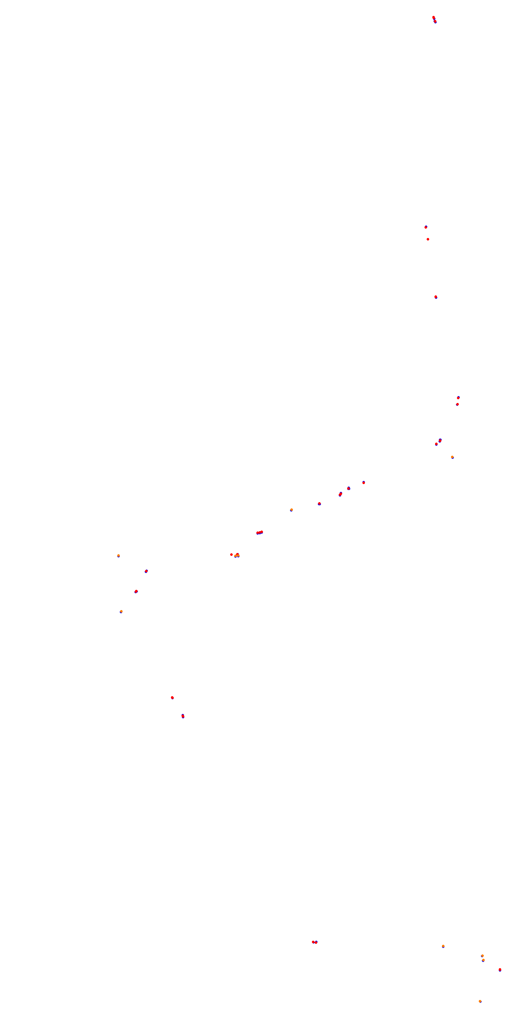 Oulton Park - International - no chicane - historic 1954-1972 collisions