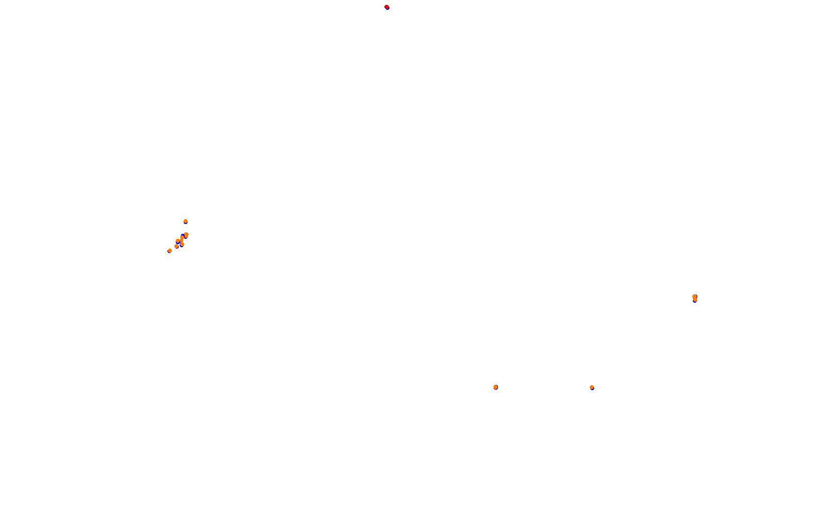 Semipermanente de Lobos 1993 (WVR) collisions
