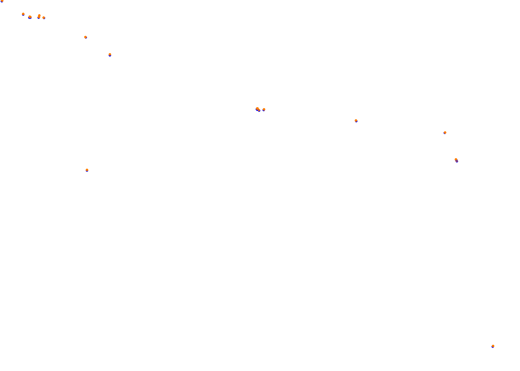Semipermanente Grunbein, Bahia Blanca 1987 (WVR) collisions